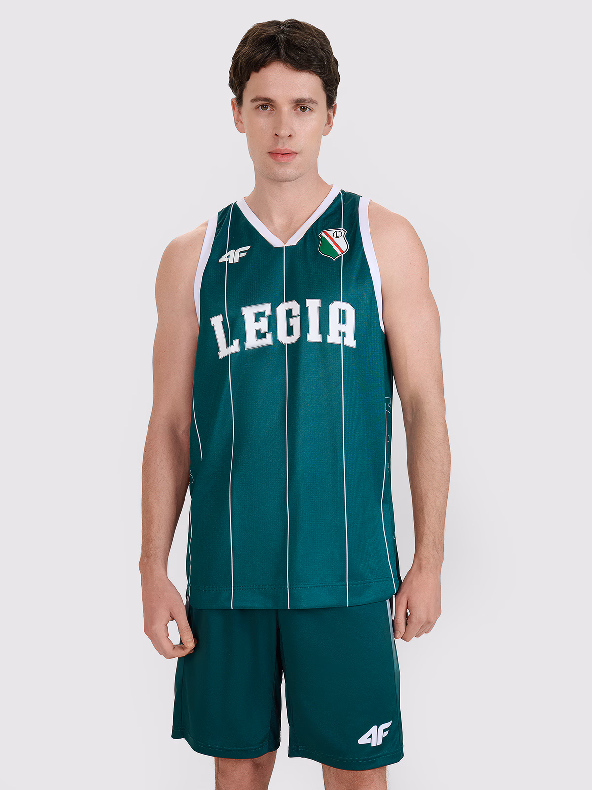 Koszulka lifestyle z sezonu 2024/25 uniseks 4F x Legia Warszawa - zielona