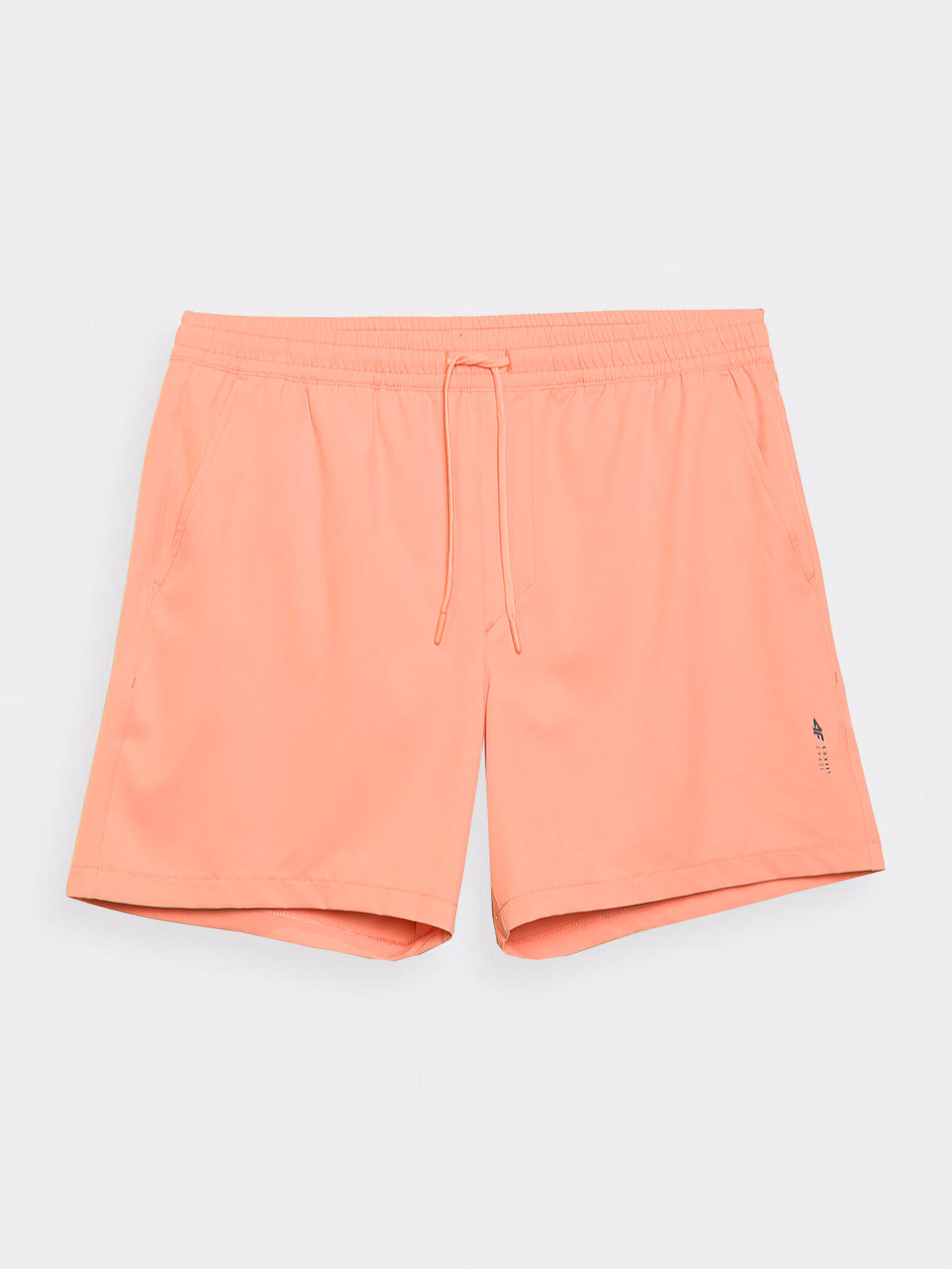 Spodenki plażowe męskie - pomarańczowe