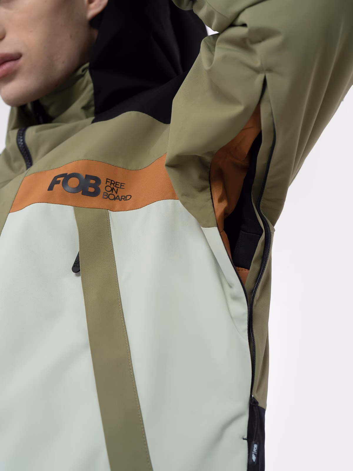 Kurtka snowboardowa membrana 15 000 męska