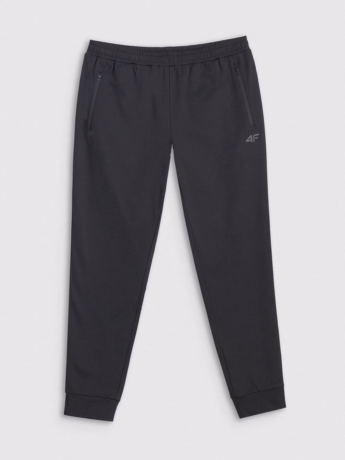 Spodnie treningowe szybkoschnące męskie - czarne