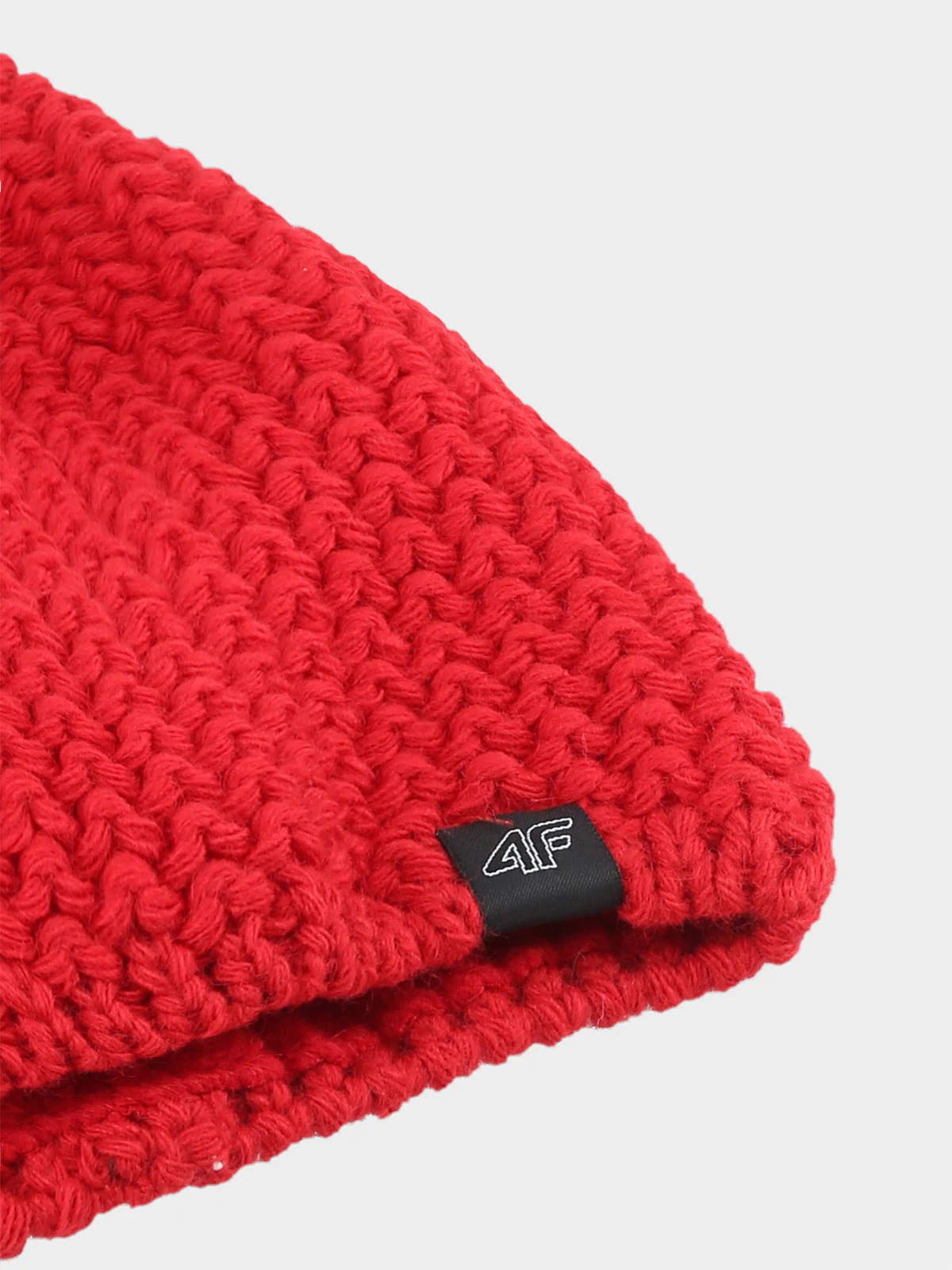 Czapka zimowa z pomponem męska - niebieska