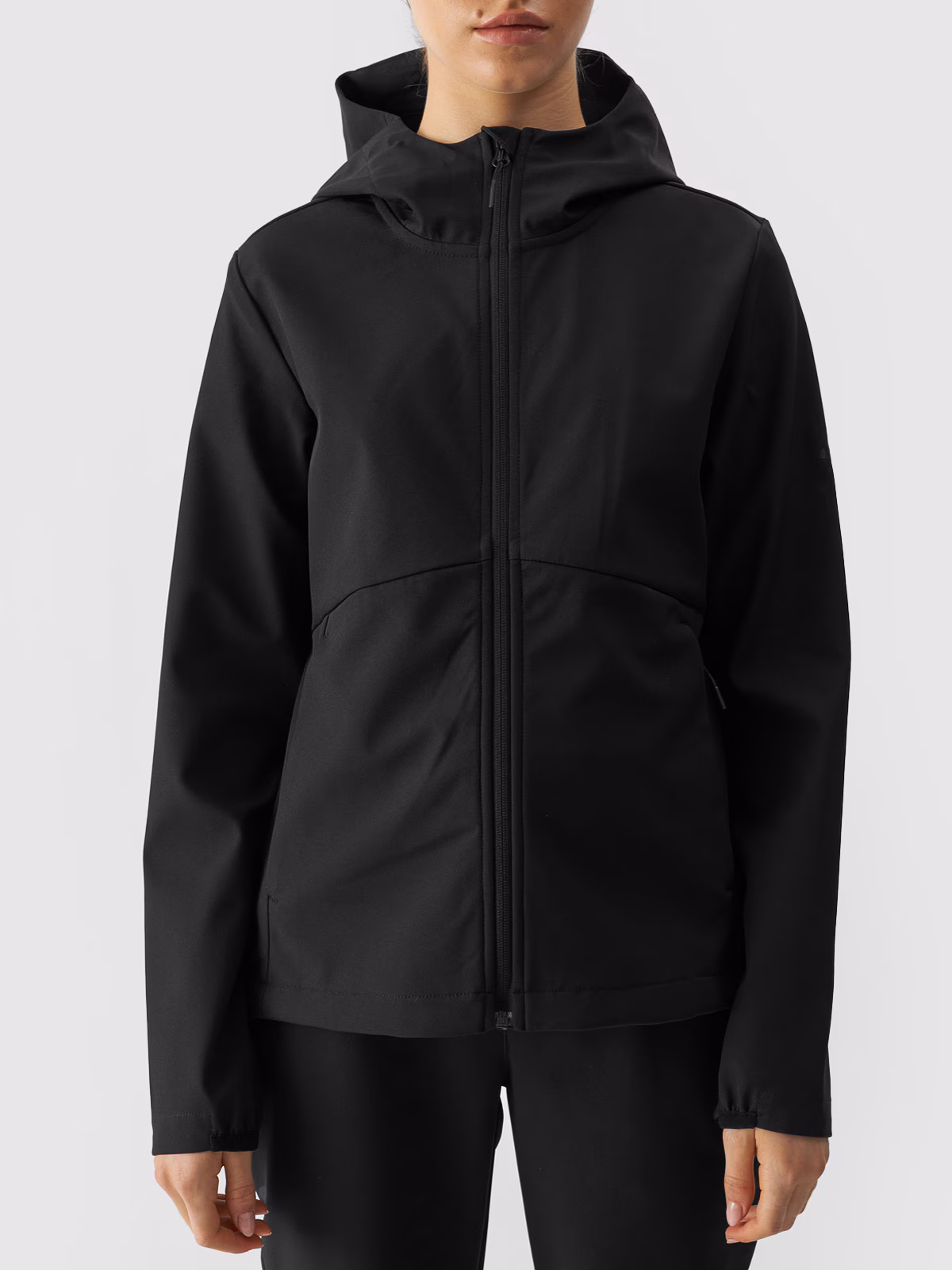 Kurtka softshell wiatroodporna membrana 5000 damska - różowa