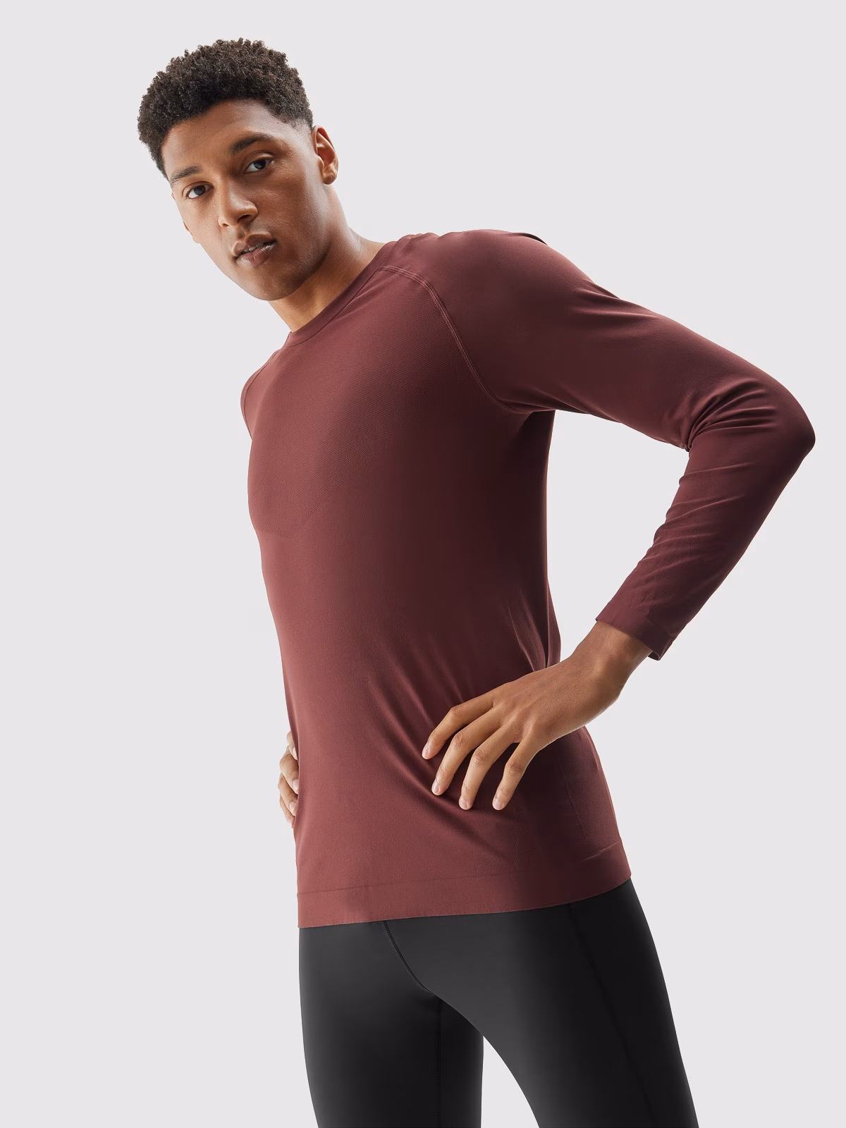 Longsleeve do biegania szybkoschnący męski