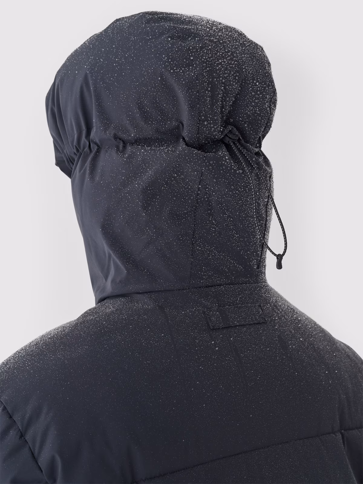 Płaszcz pikowany puchowy z wypełnieniem syntetycznym męski Outhorn - beżowy