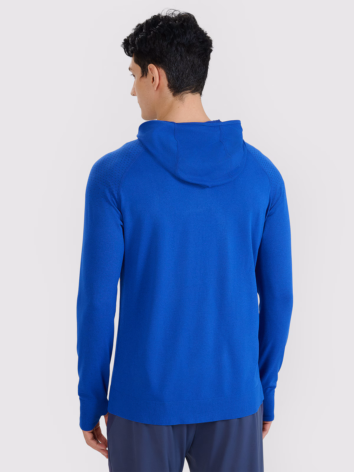 Bluza do biegania w terenie szybkoschnąca męska - szara