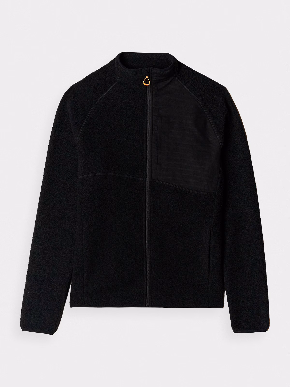 Polar sherpa ze stójką męski - oliwkowy/khaki