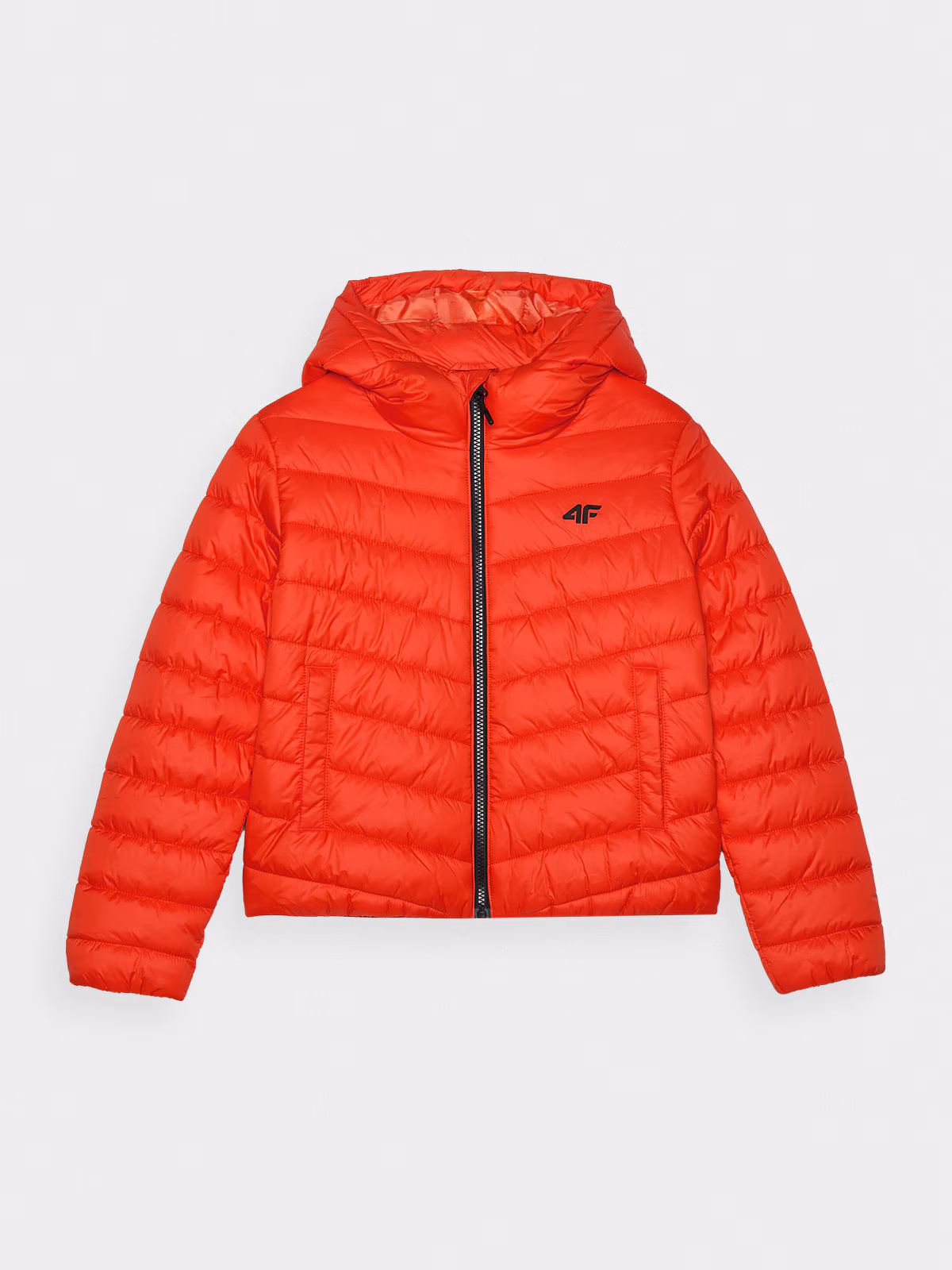 Kurtka puchowa z wypełnieniem syntetycznym chłopięca - niebieska