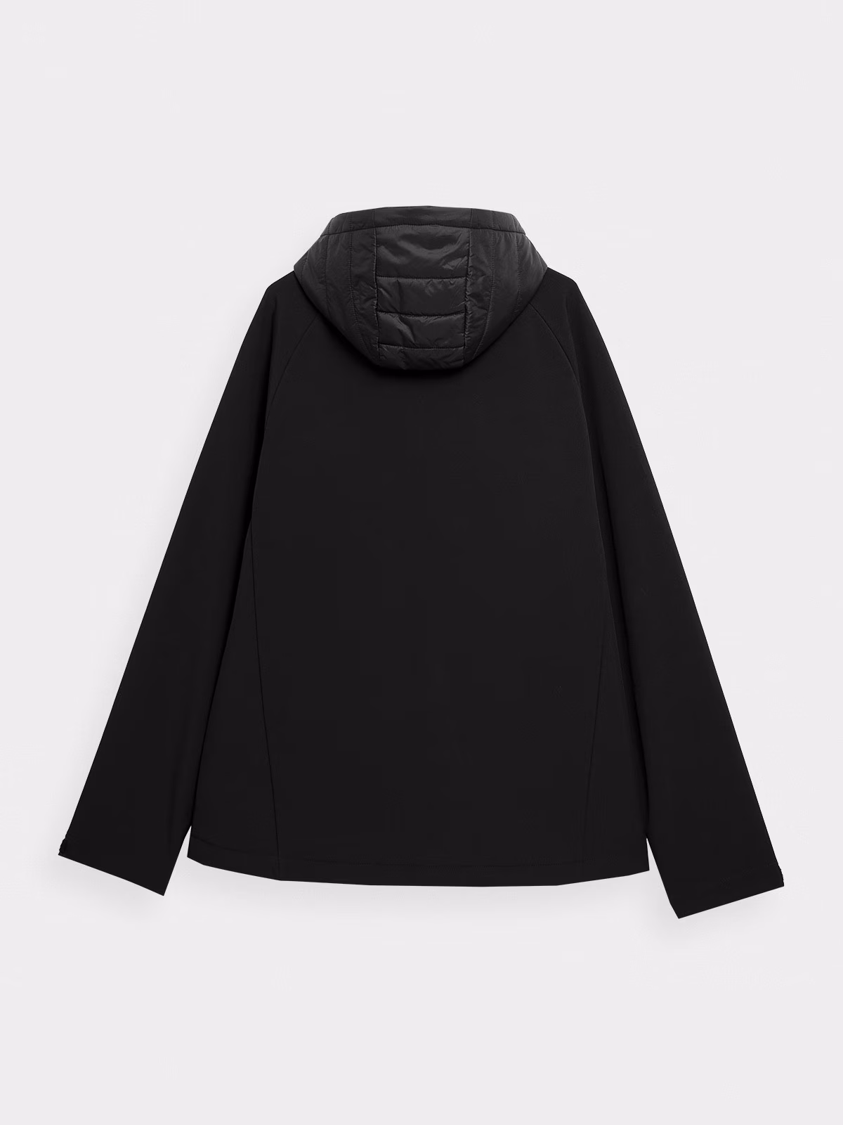 Kurtka softshell wiatroodporna membrana 8000 męska - czarna