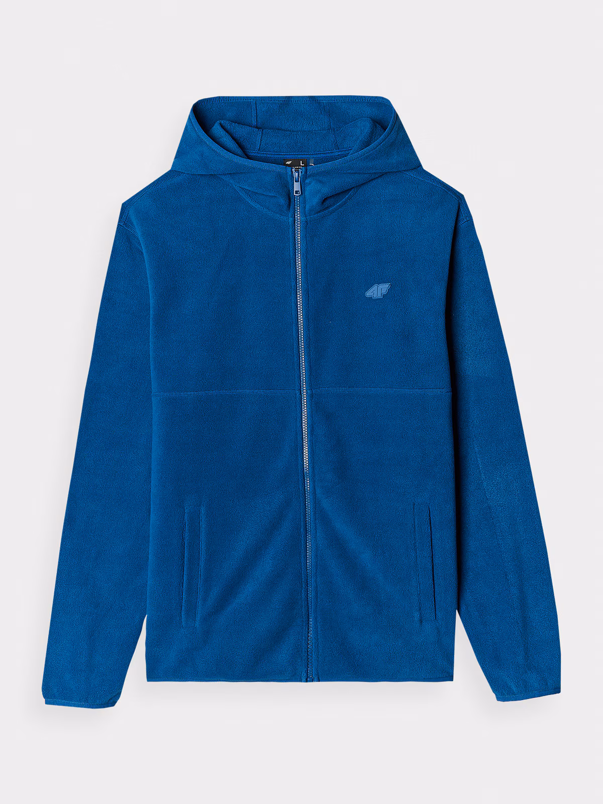 Polar regular z kapturem męski - turkusowy