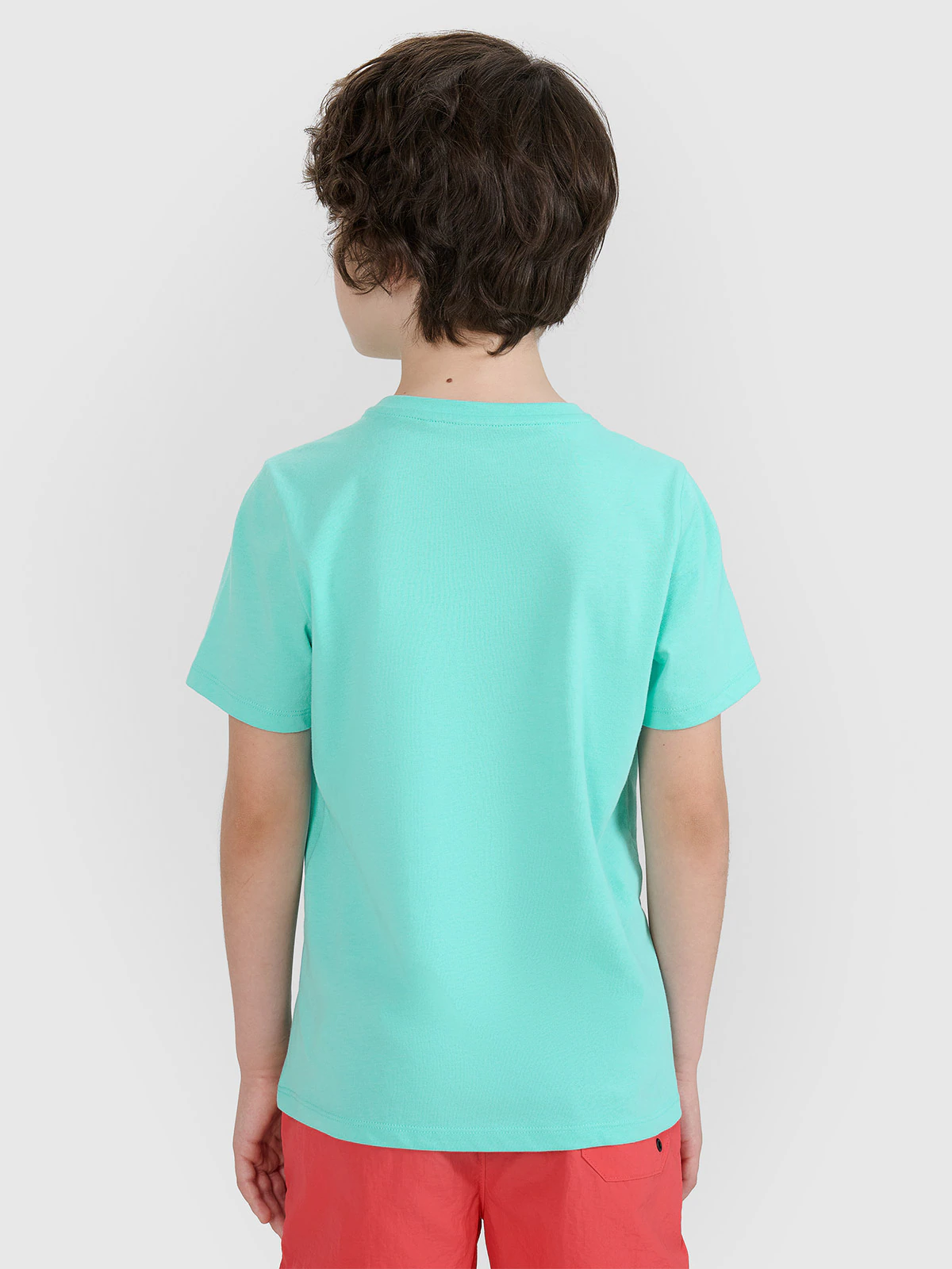 T-shirt regular z nadrukiem chłopięcy - zielony