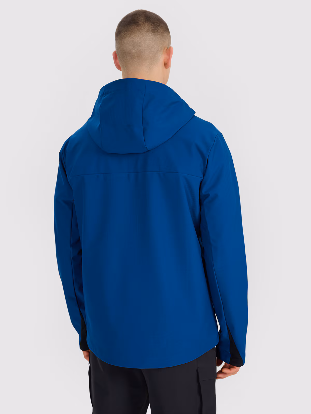 Kurtka softshell wiatroodporna męska - turkusowa