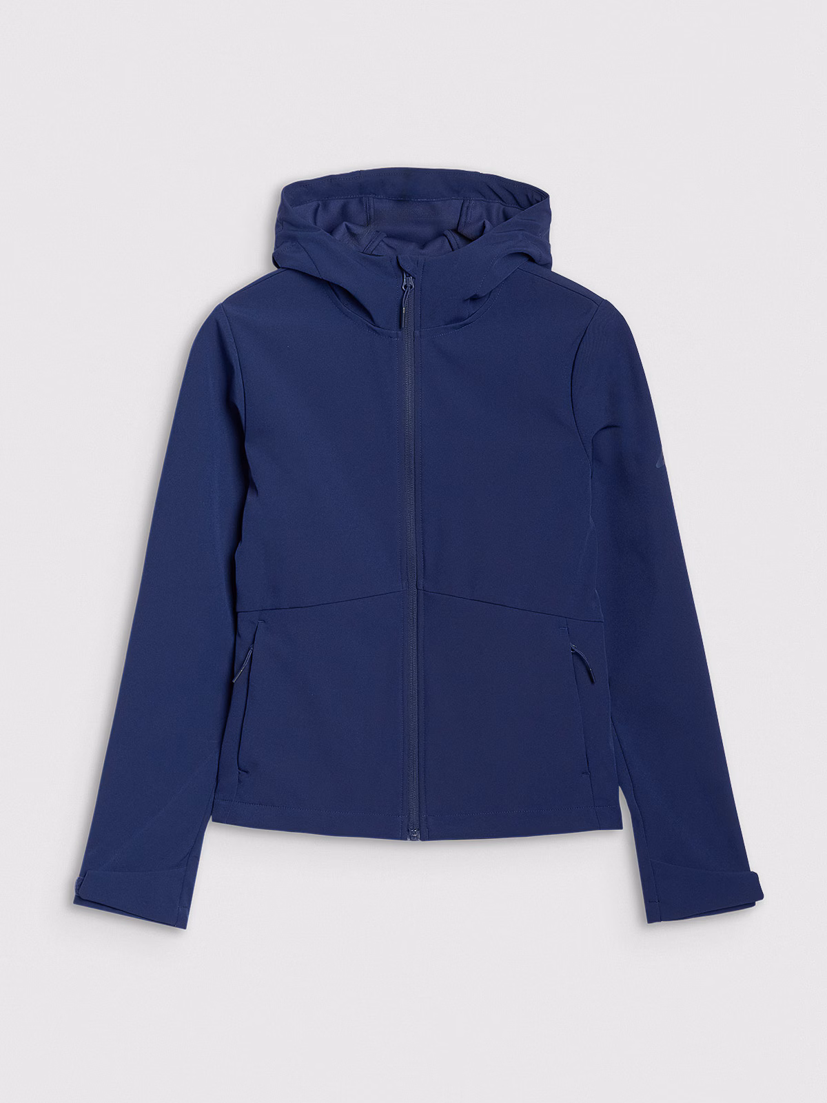 Kurtka softshell wiatroodporna membrana 5000 damska - czarna