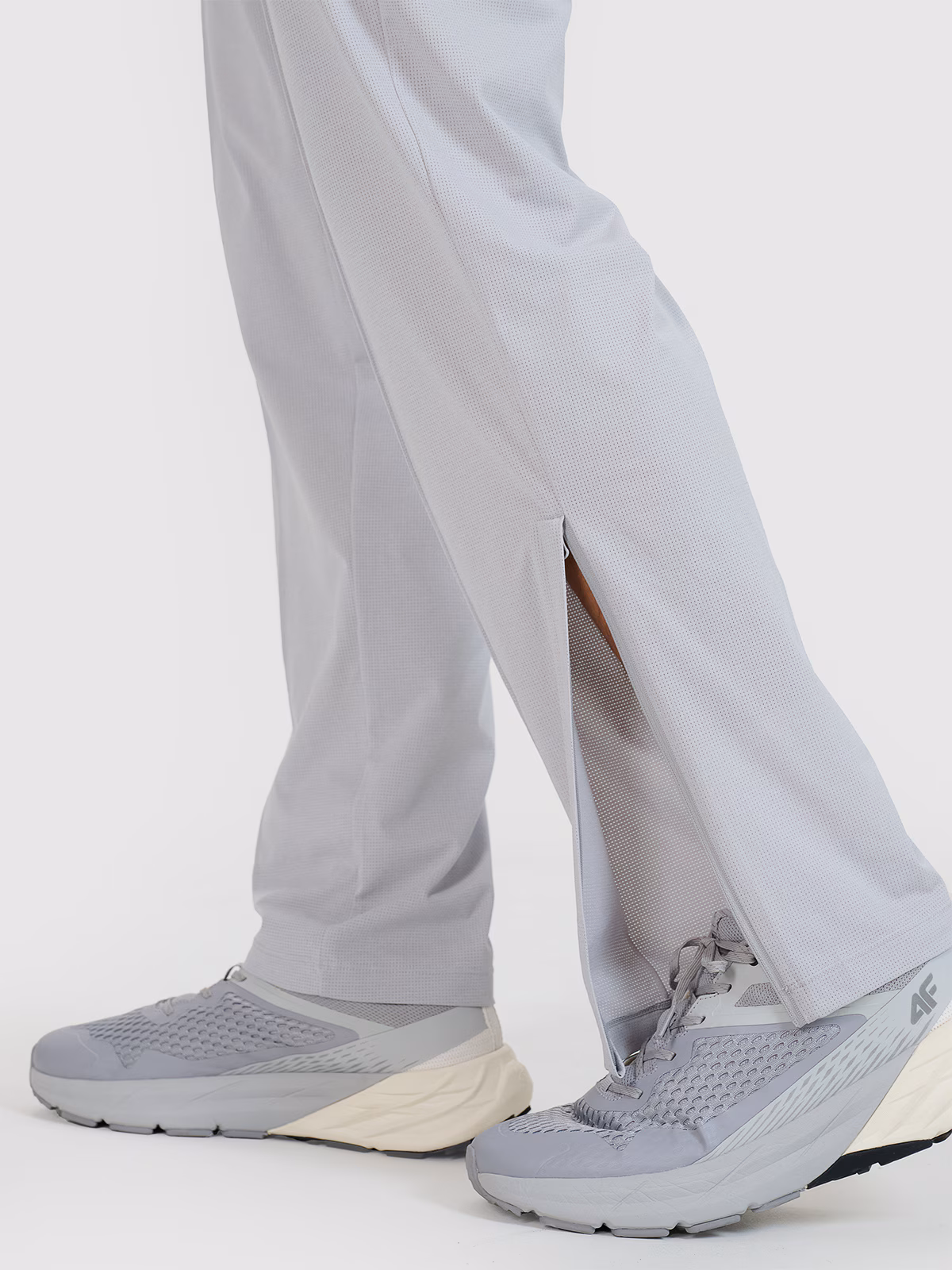 Spodnie treningowe szybkoschnące męskie - czarne