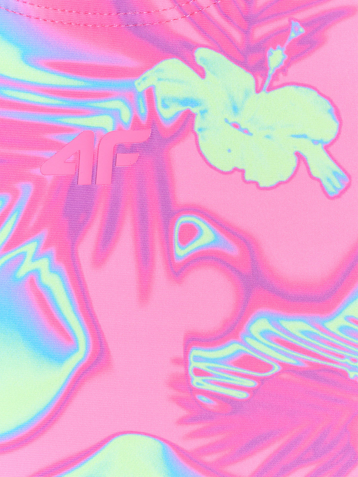 Kostium kąpielowy jednoczęściowy dziewczęcy - multikolor