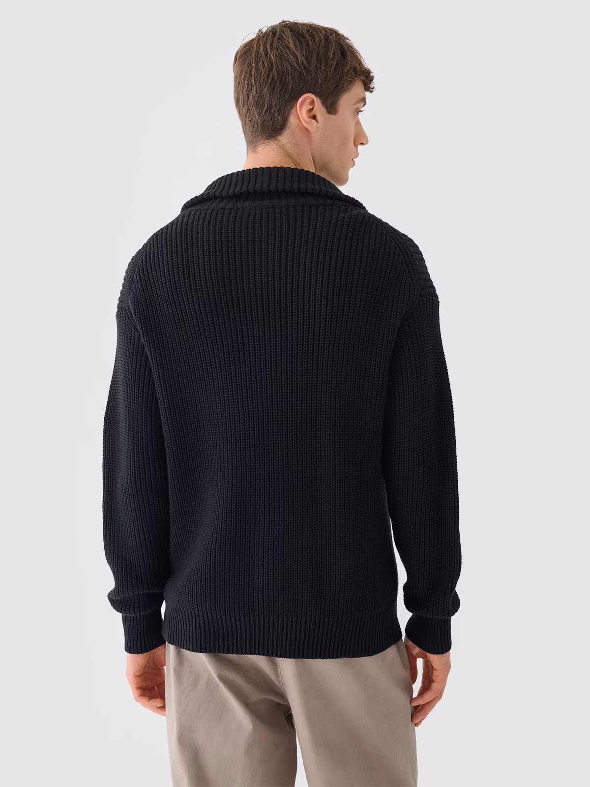 Sweter bawełniany męski Outhorn - szary