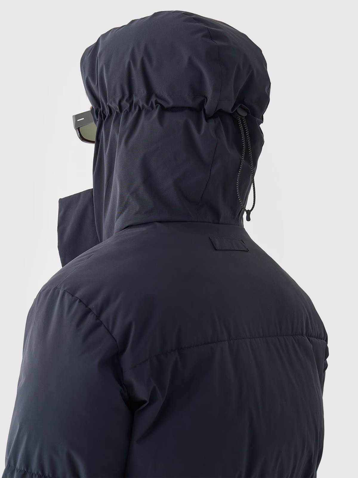 Płaszcz pikowany puchowy z wypełnieniem syntetycznym męski Outhorn - beżowy