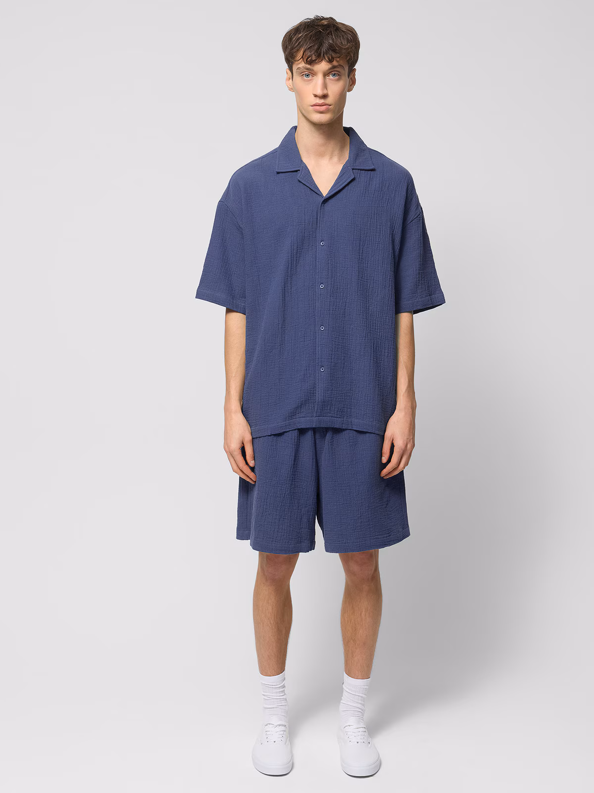 Spodenki casual męskie Outhorn - granatowe