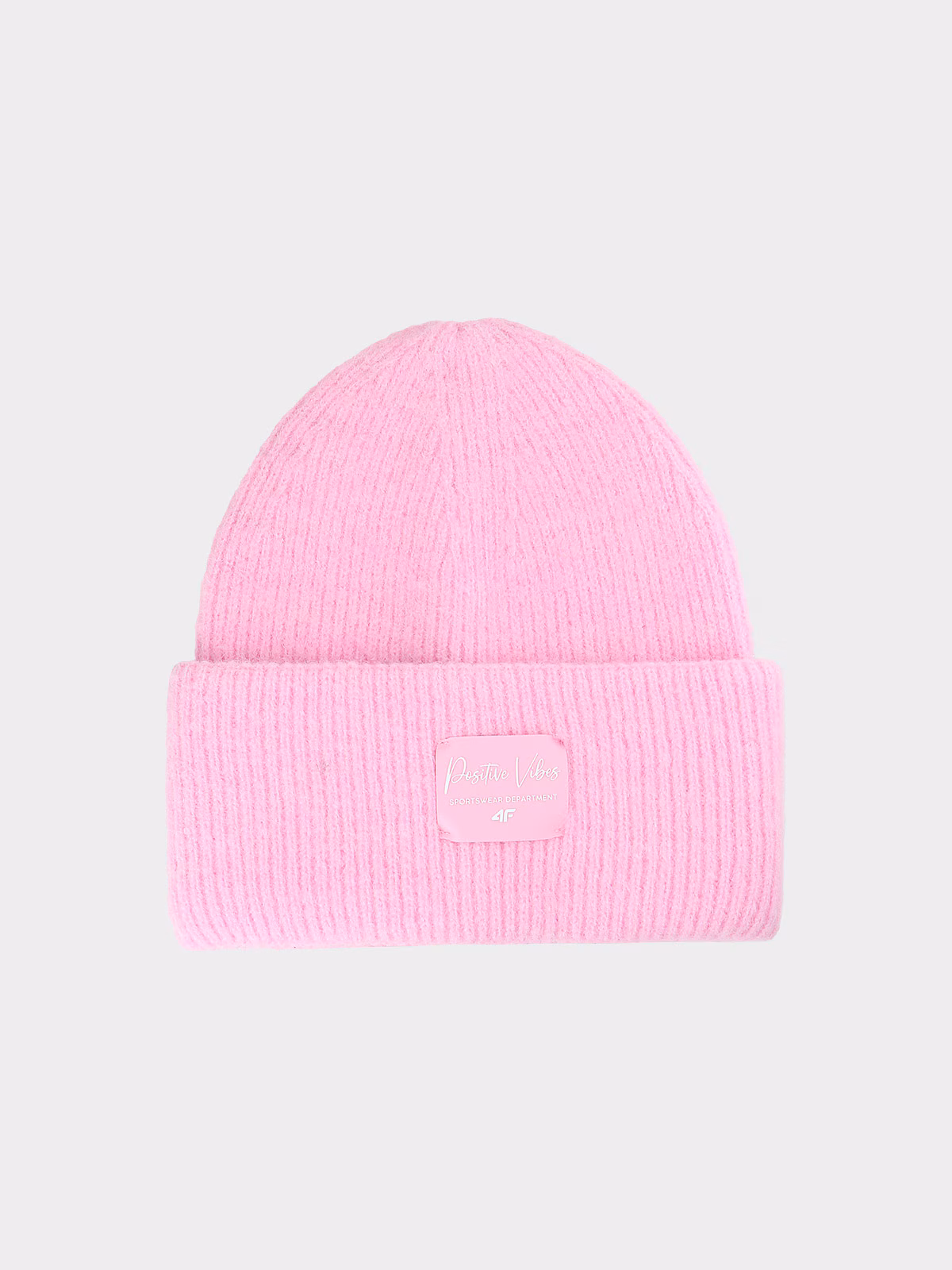 Czapka zimowa dziewczęca - różowa