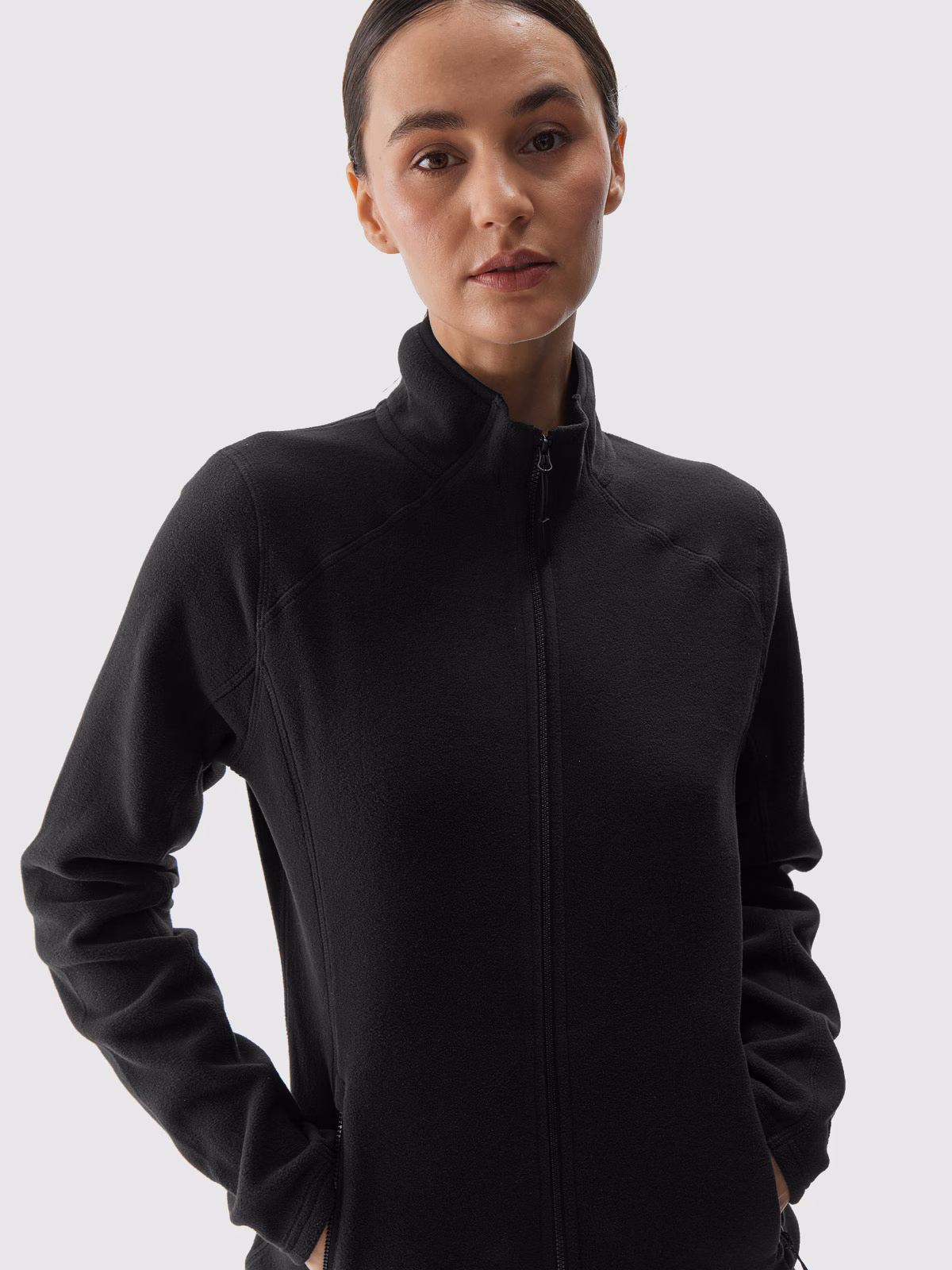 Polar ze stójką Polartec regular damski - czarny