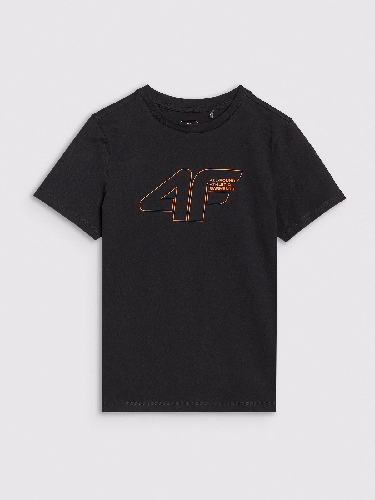 T-shirt regular z nadrukiem chłopięcy - czarny