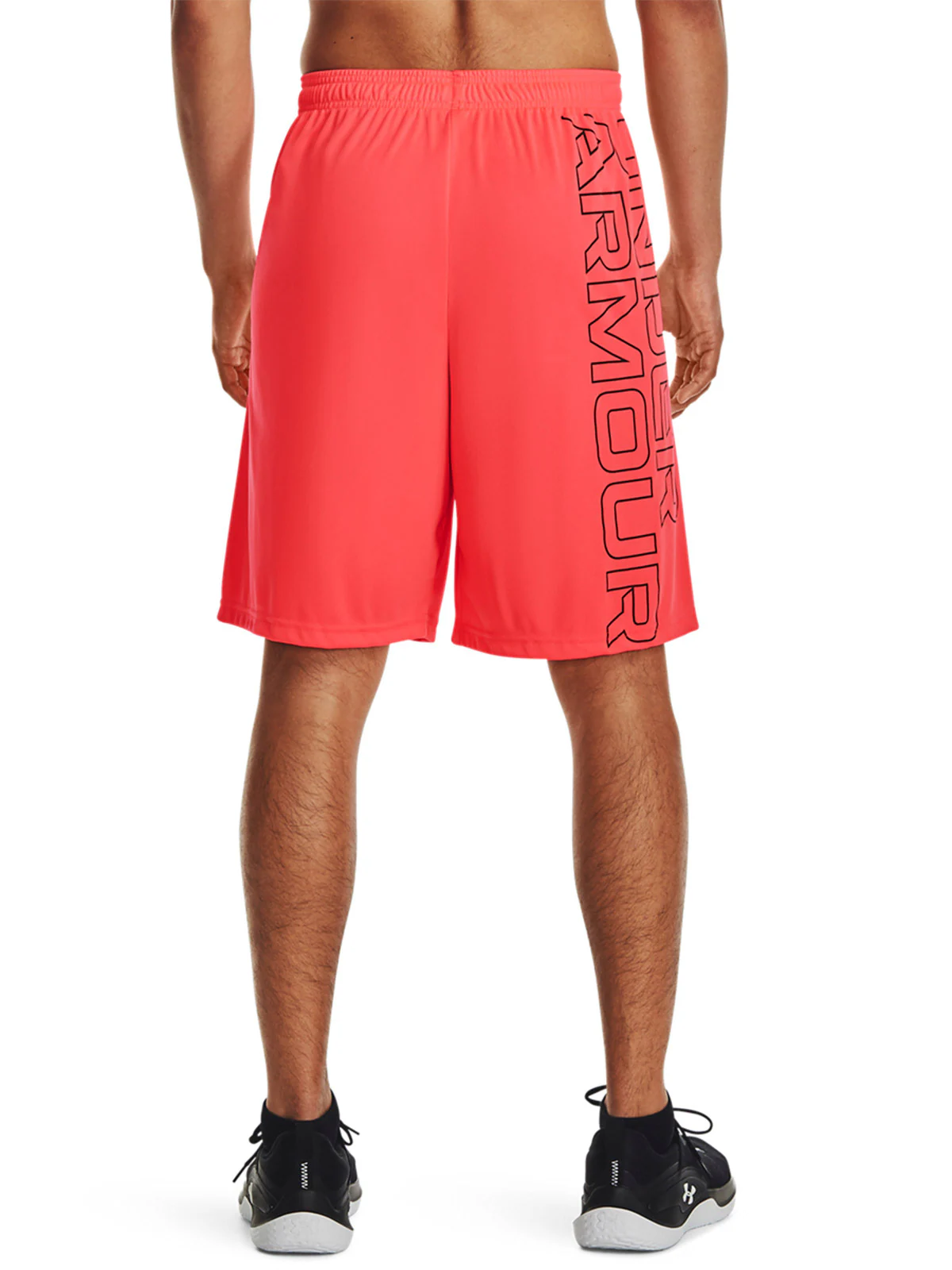Spodenki treningowe męskie Under Armour UA Tech WM Graphic Short - pomarańczowe