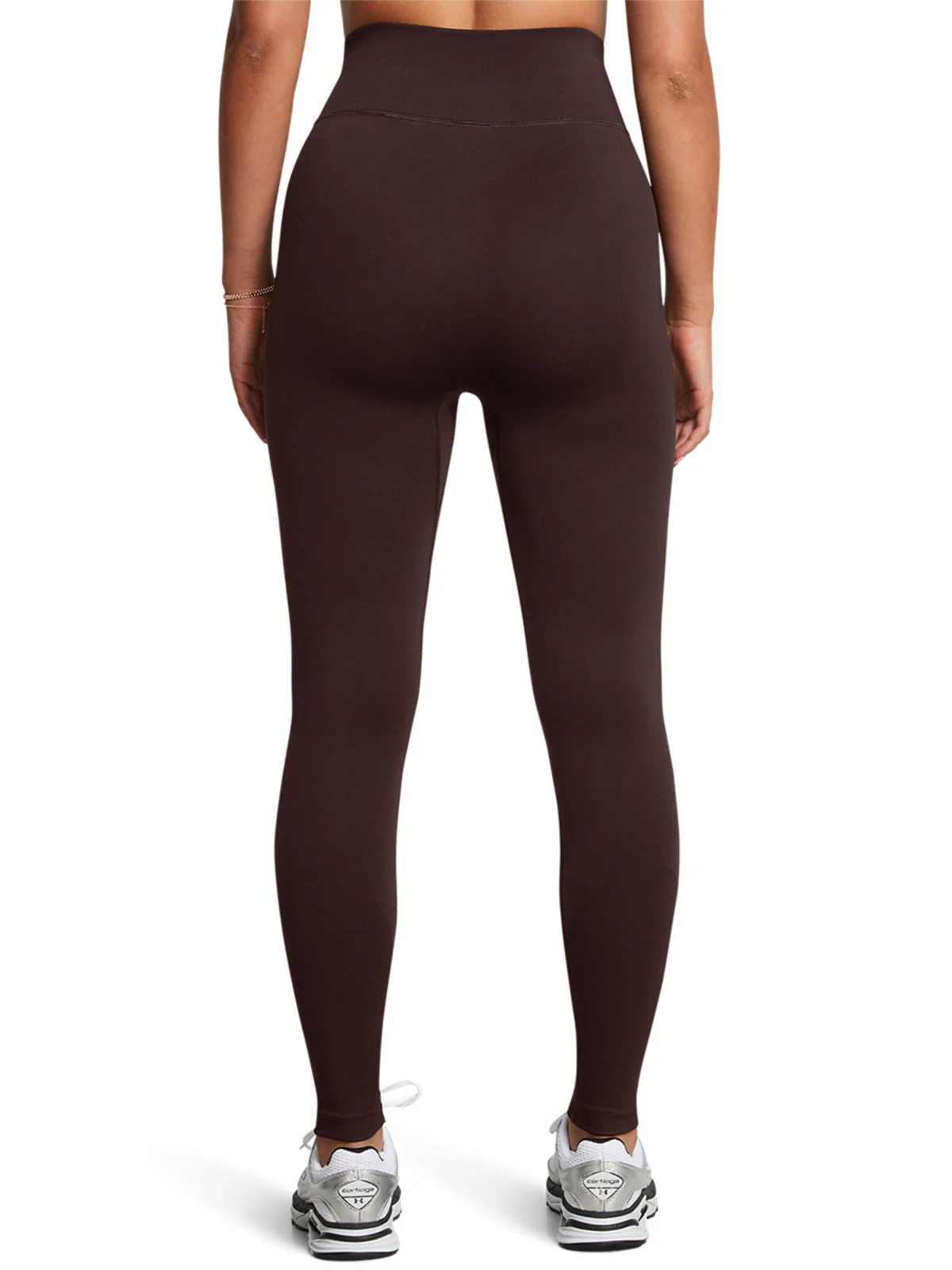Legginsy treningowe damskie Under Armour UA Vanish Seamless Legging - brązowe
