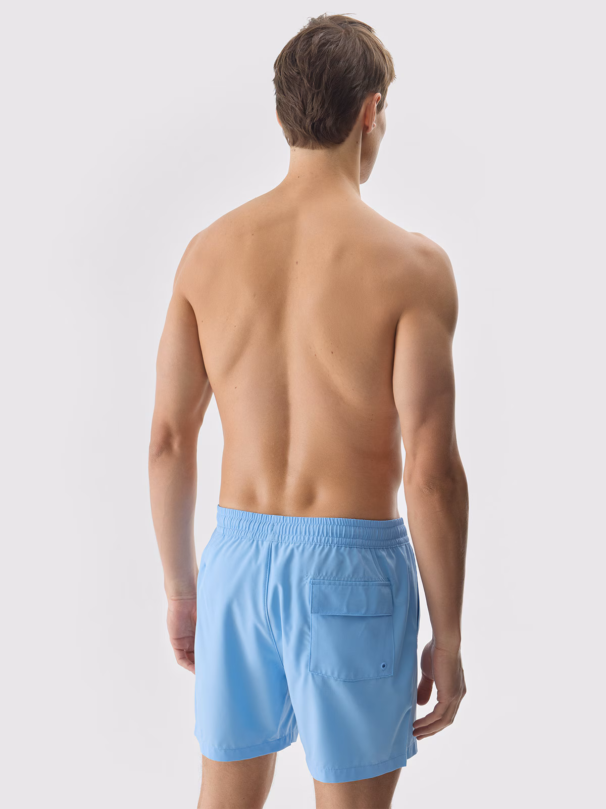 Spodenki plażowe męskie - pomarańczowe