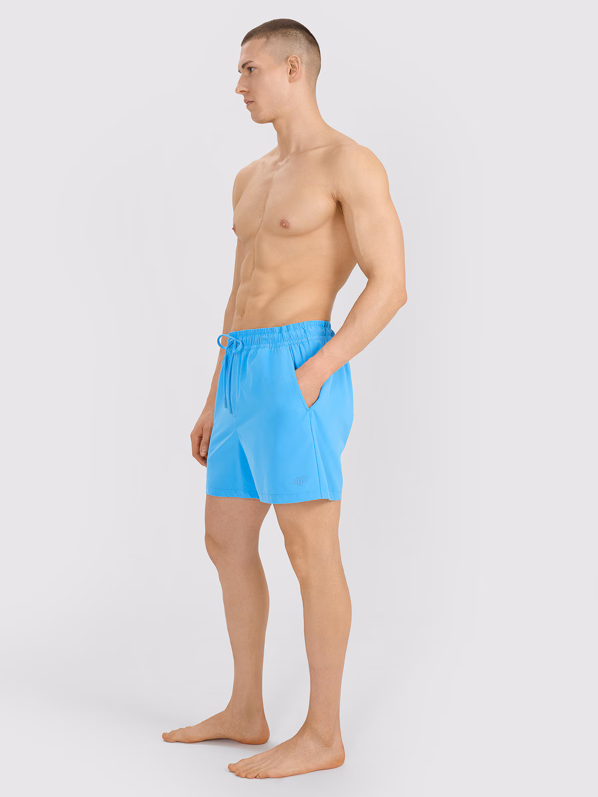 Spodenki plażowe męskie - czarne