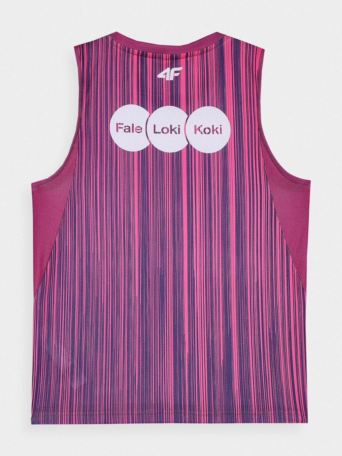 Tank top replika wyjazdowy z sezonu 2023/24 dziecięcy 4F x KS25 Basket Bydgoszcz - multikolor