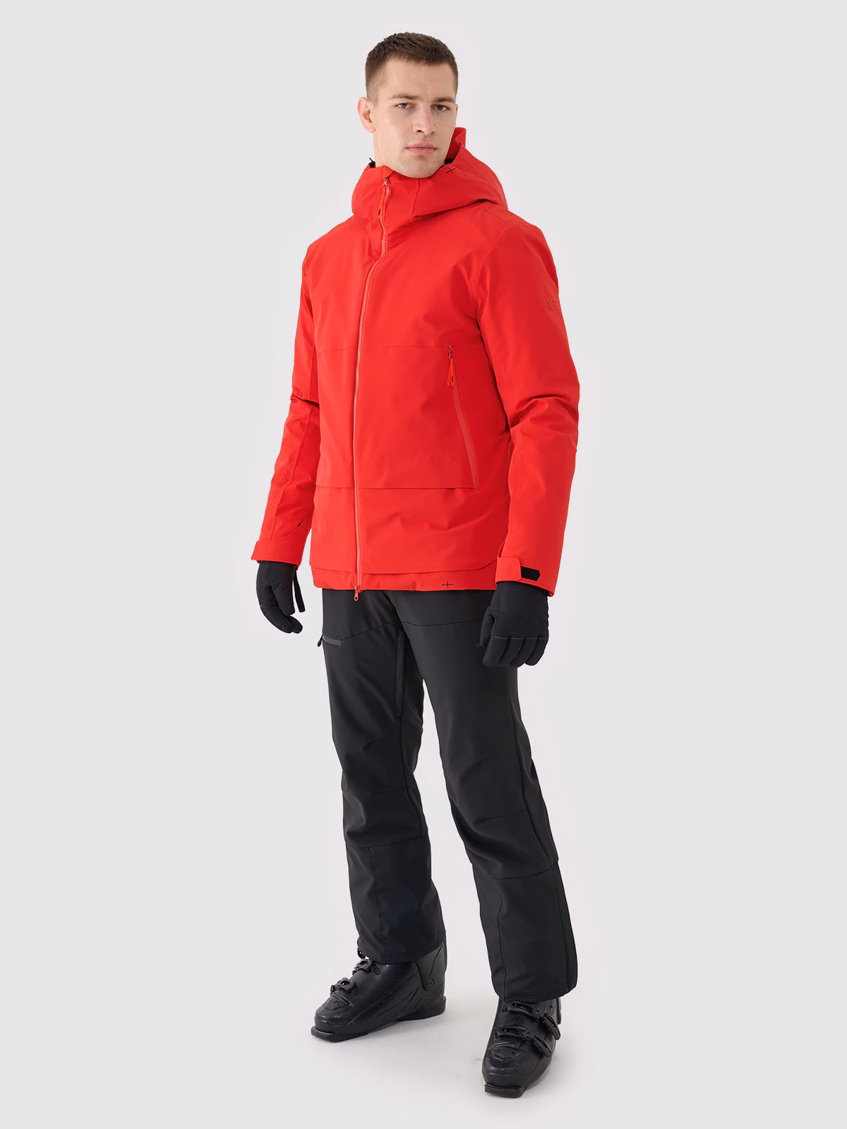 Kurtka narciarska 4FPro membrana Dermizax 20000/20000 męska - czerwona