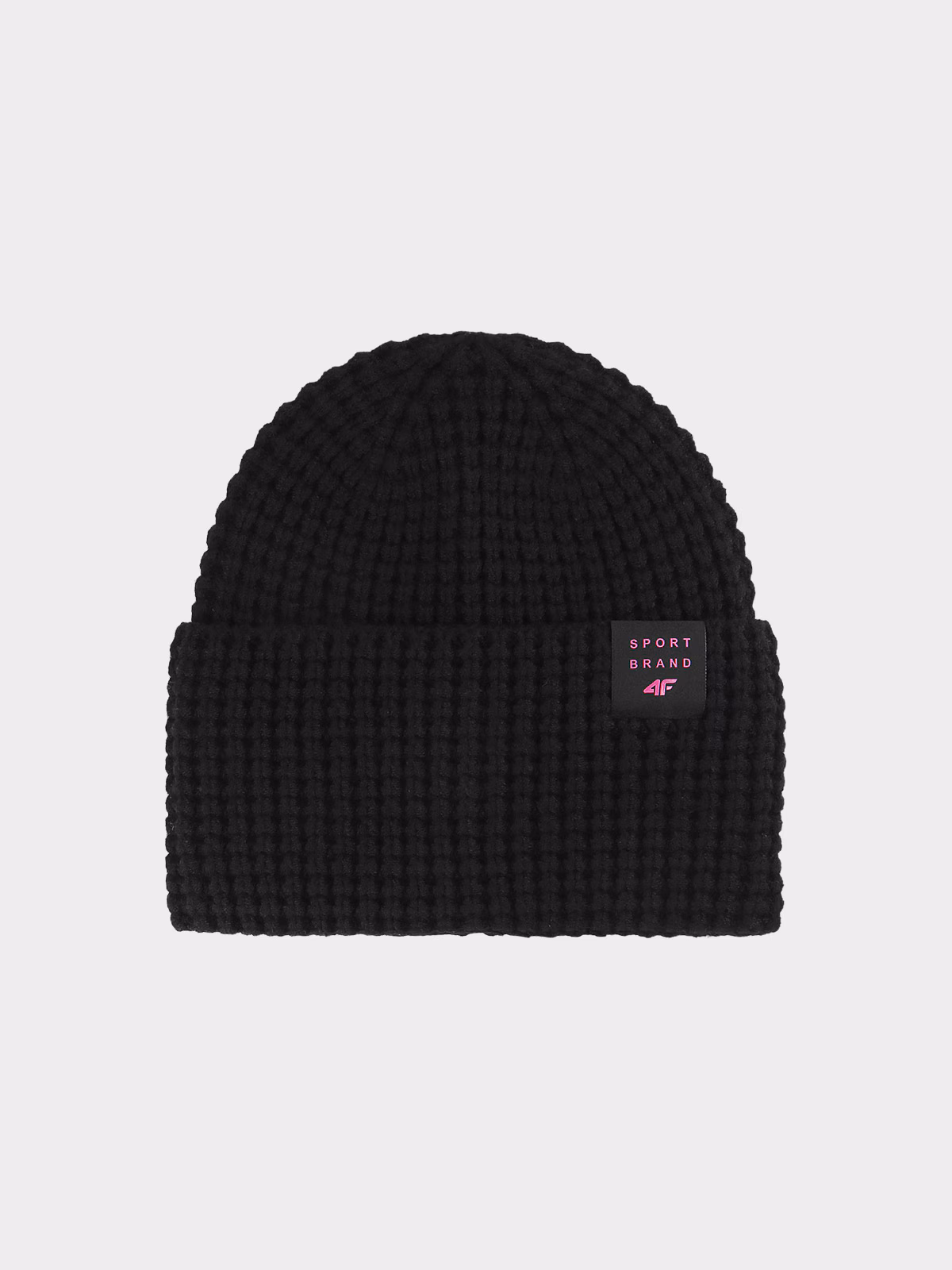 Czapka zimowa dziewczęca - różowa