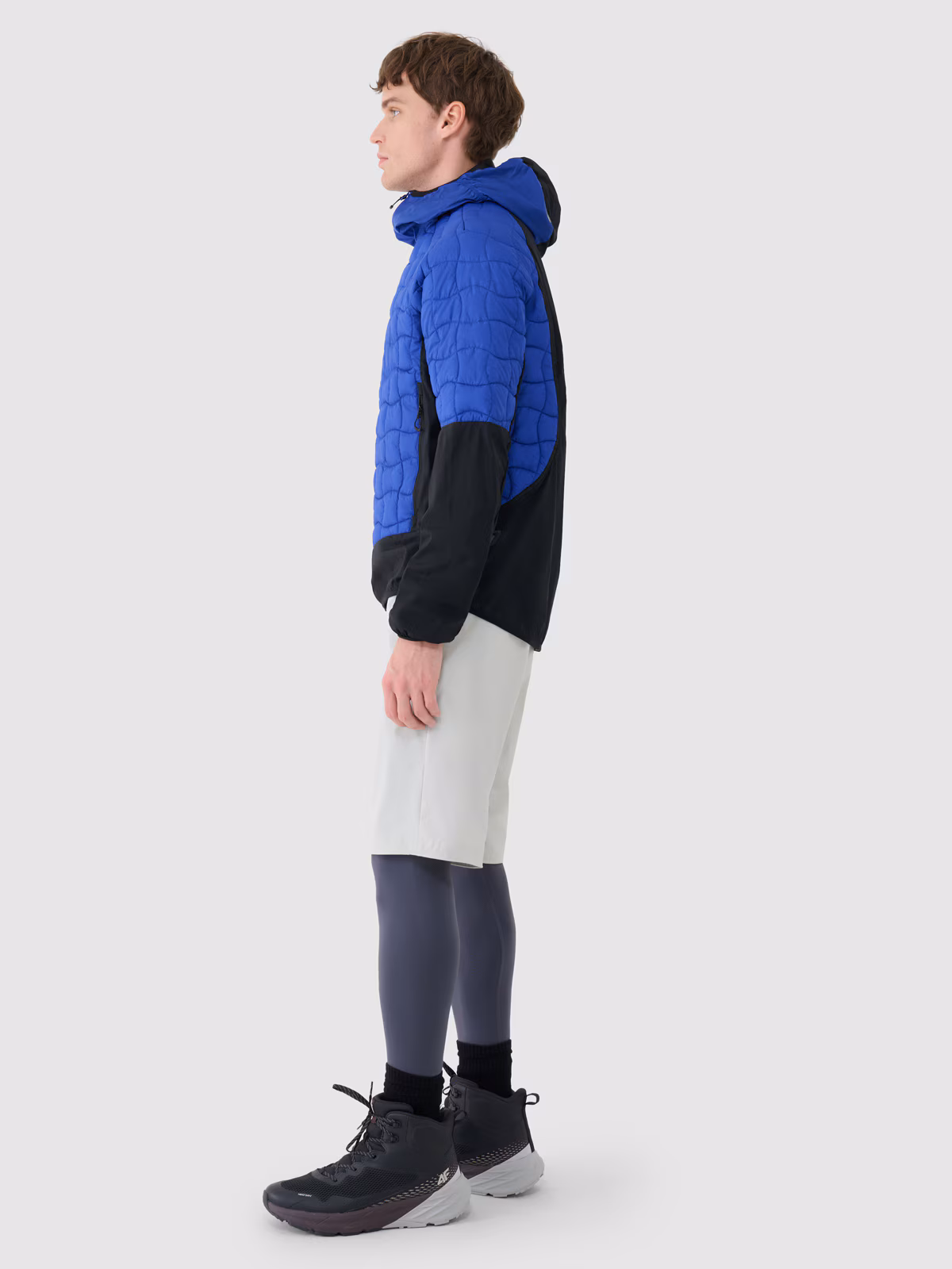 Kurtka puchowa trekkingowa z wypełnieniem Primaloft Black Insulation męska - niebieska