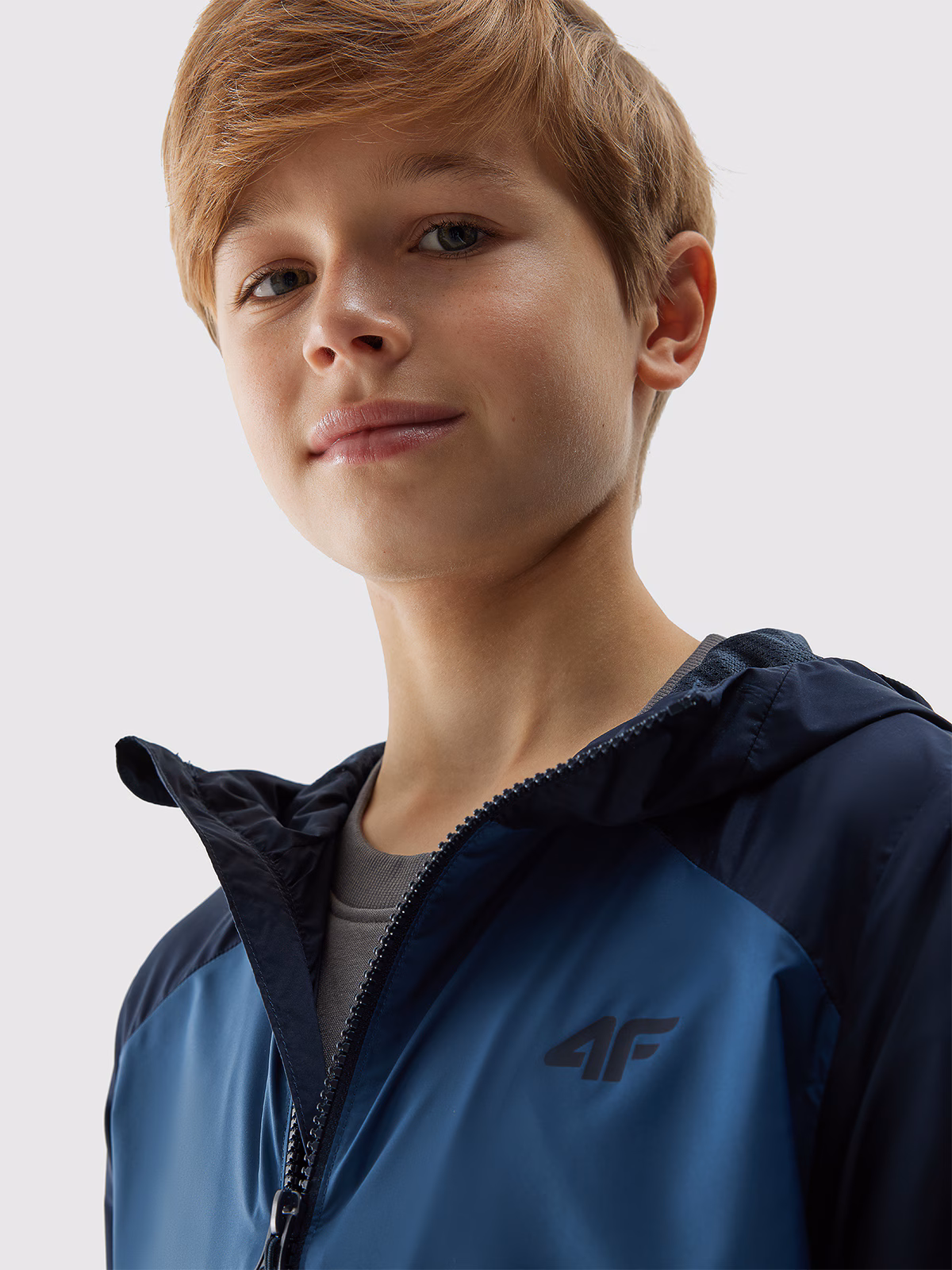 Kurtka przejściowa chłopięca - niebieska