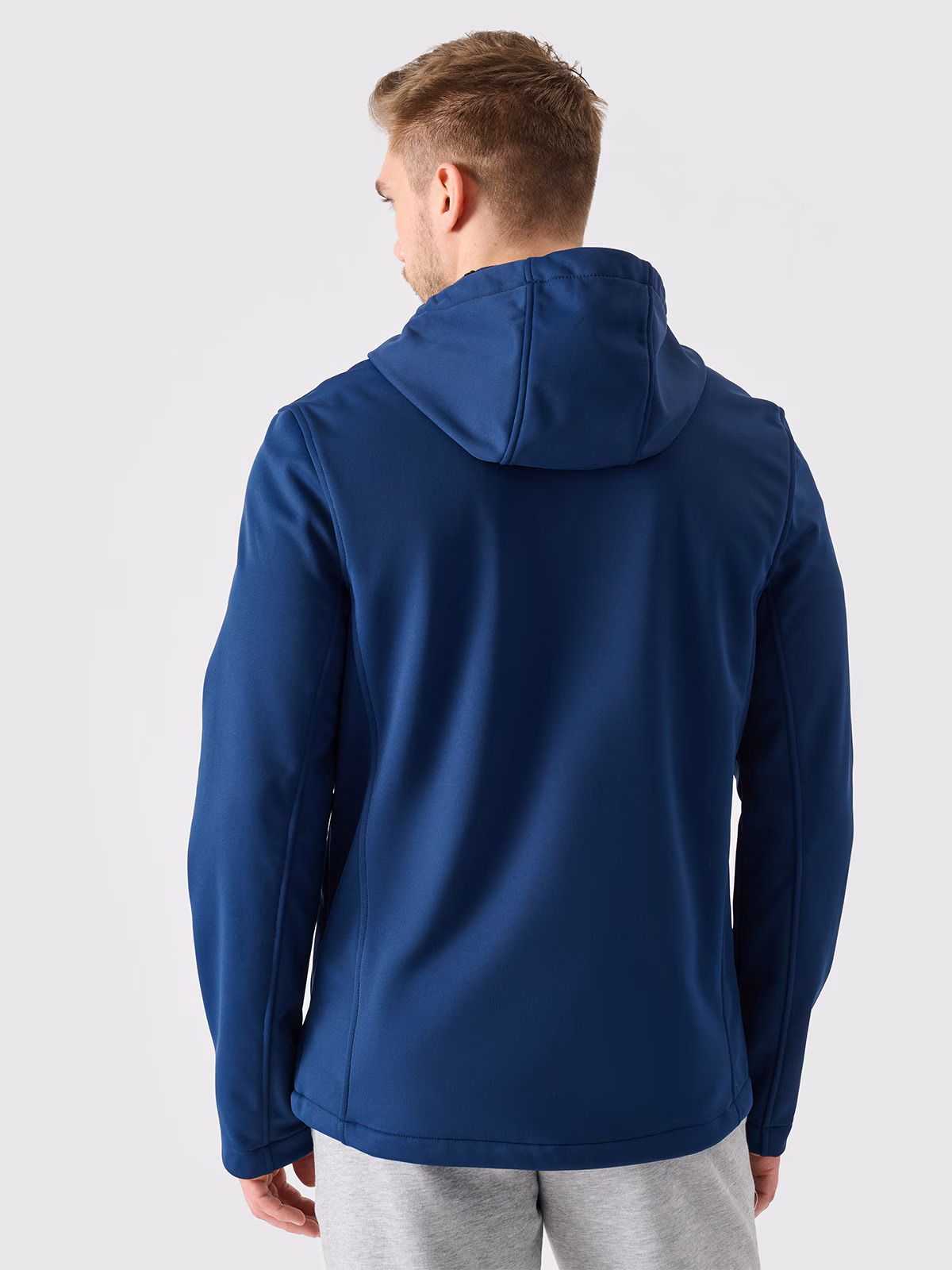 Kurtka softshell wiatroodporna membrana 5 000 męska - szara