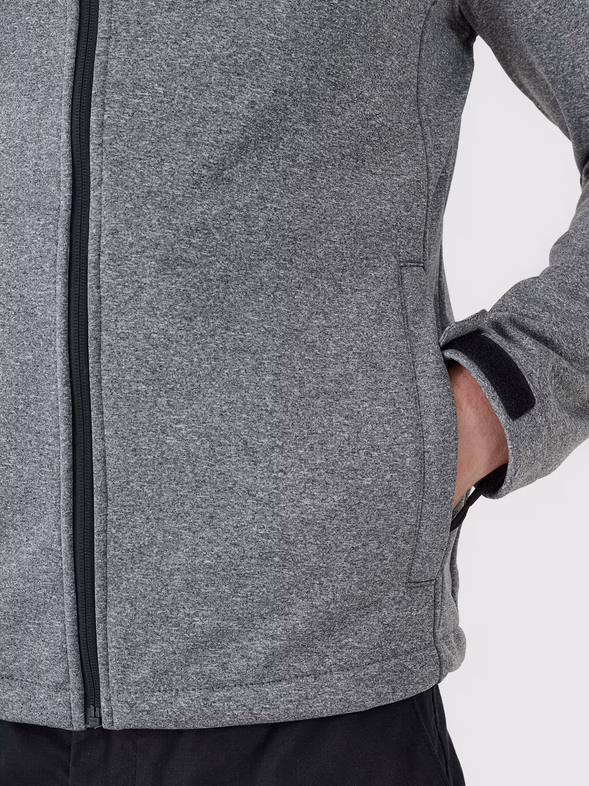 Kurtka softshell wiatroodporna membrana 5 000 męska - szara