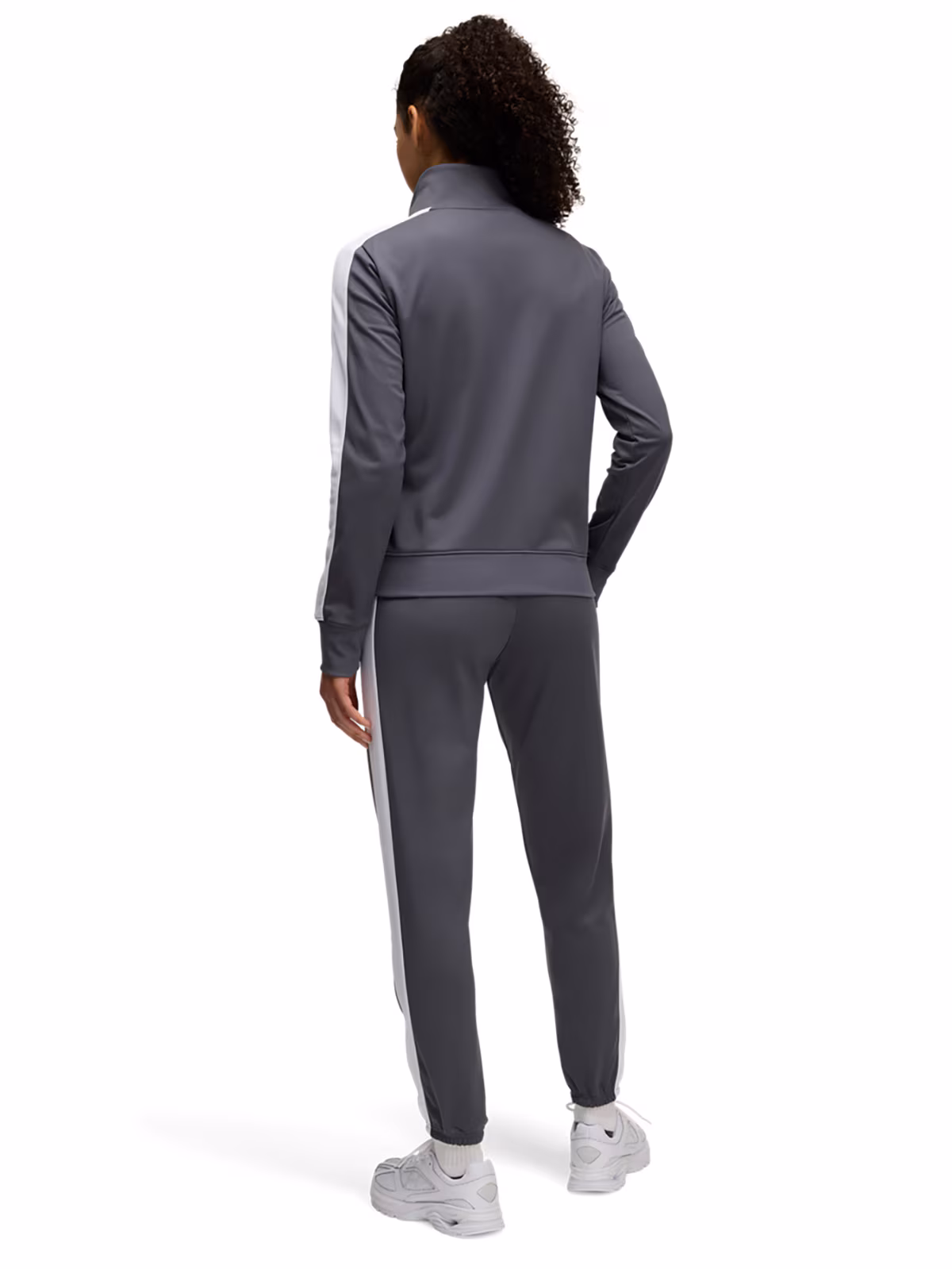 Dresowy komplet treningowy damski Under Armour UA Tricot Tracksuit - szary