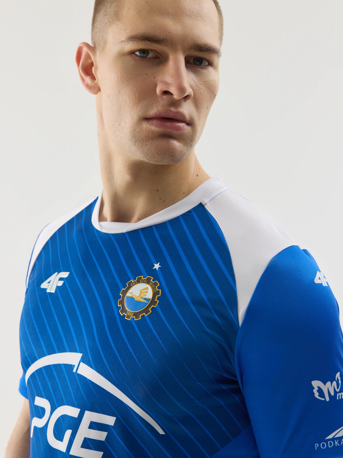 Koszulka klubowa z sezonu 22/23 męska 4F x Stal Mielec - multikolor