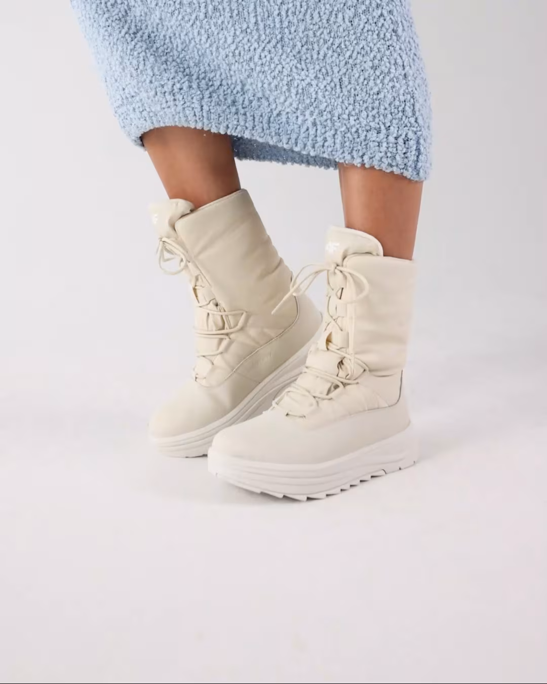 Buty zimowe śniegowce INUA z ociepliną Primaloft damskie - czarne