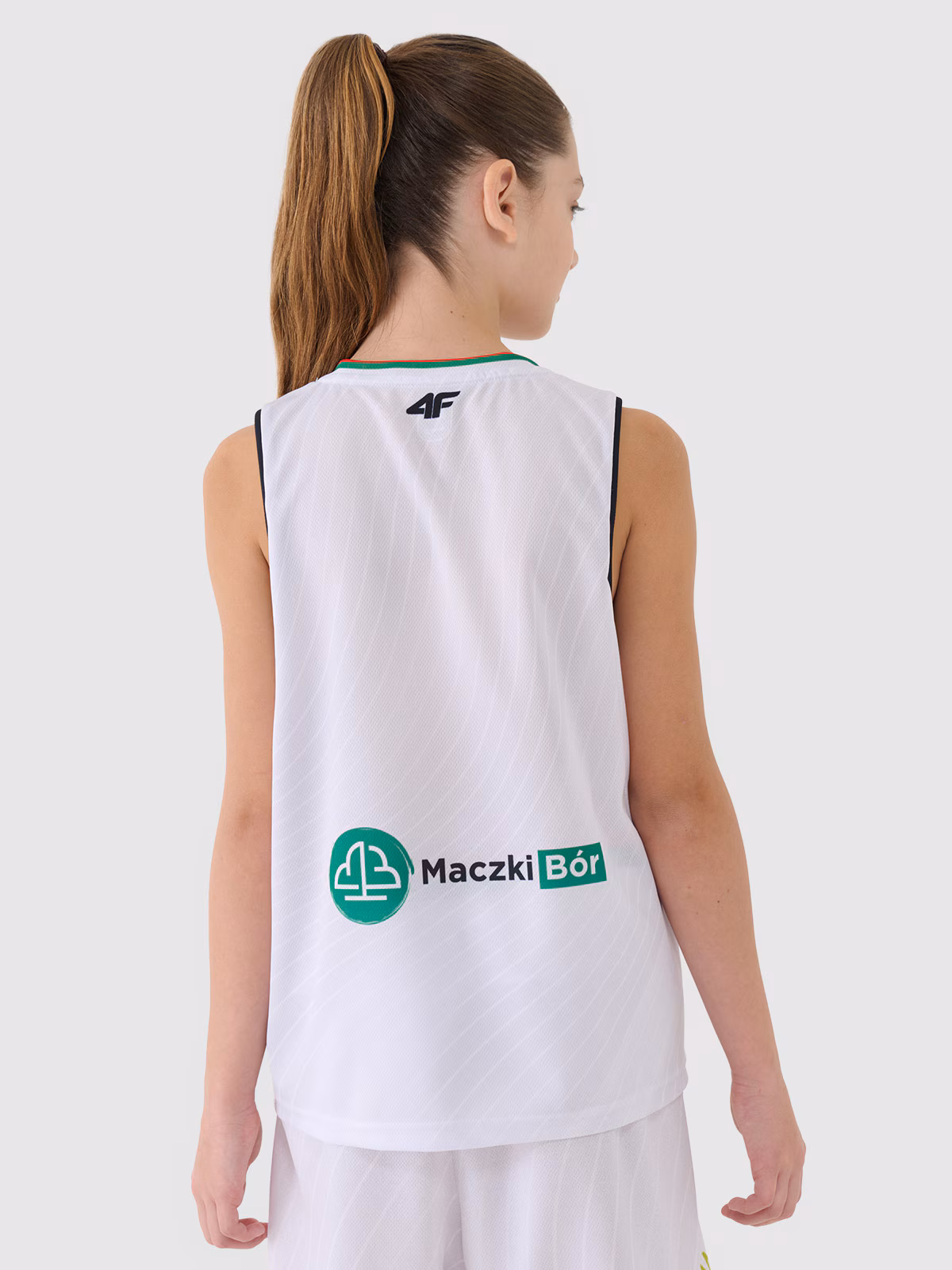 Koszulka meczowa replika domowa z sezonu 2024/25 dziecięca 4F x Zagłębie Sosnowiec - multikolor