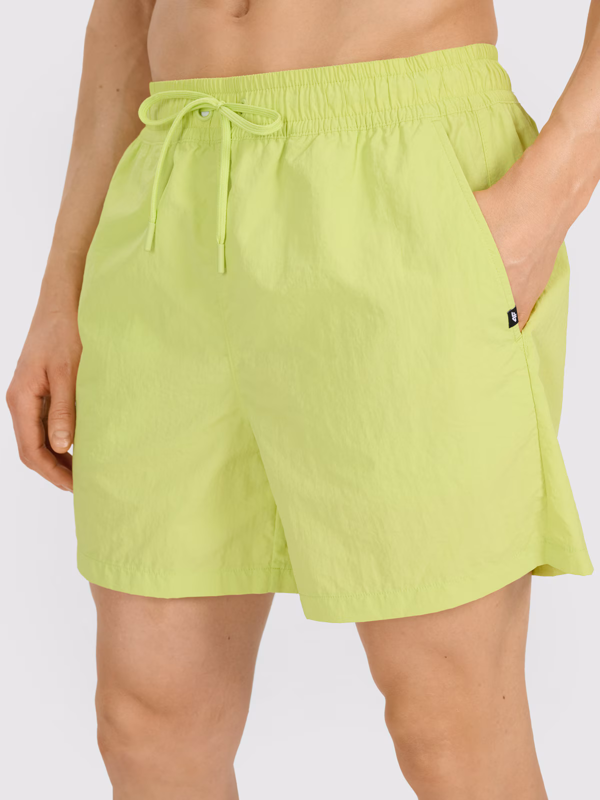 Spodenki plażowe boardshorty męskie - czerwone