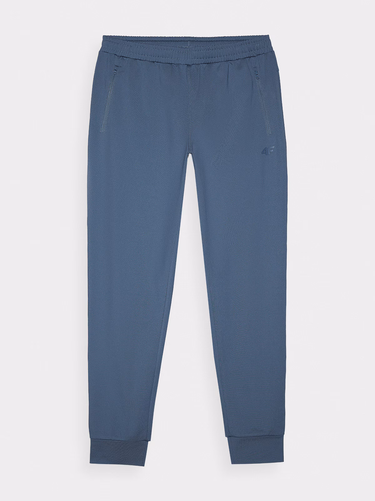 Spodnie treningowe szybkoschnące męskie - chłodny jasny szary