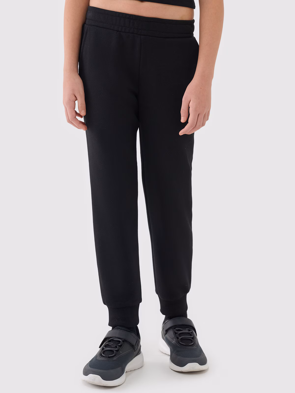 Spodnie dresowe joggery dziewczęce - różowe