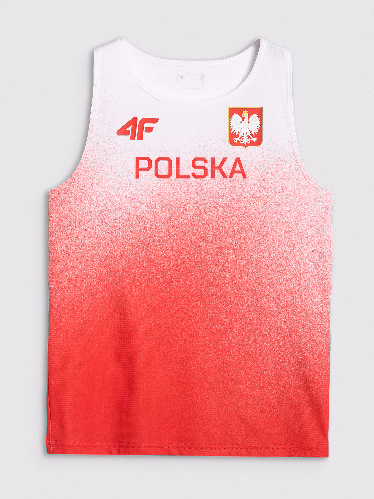 Top reprezentacji Polski replika damski 4F x PZLA - czerwony