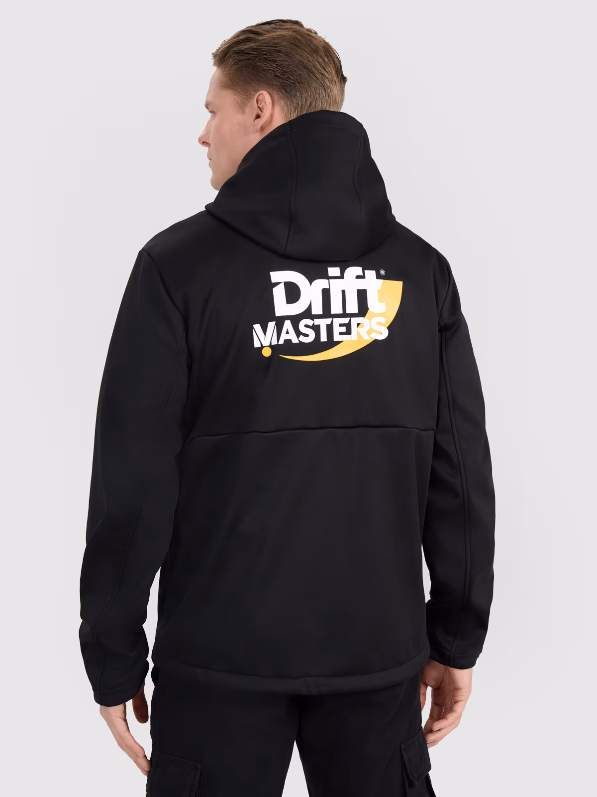 Kurtka softshell wiatroodporna membrana 5000 uniseks 4F x Drift Masters - czarna