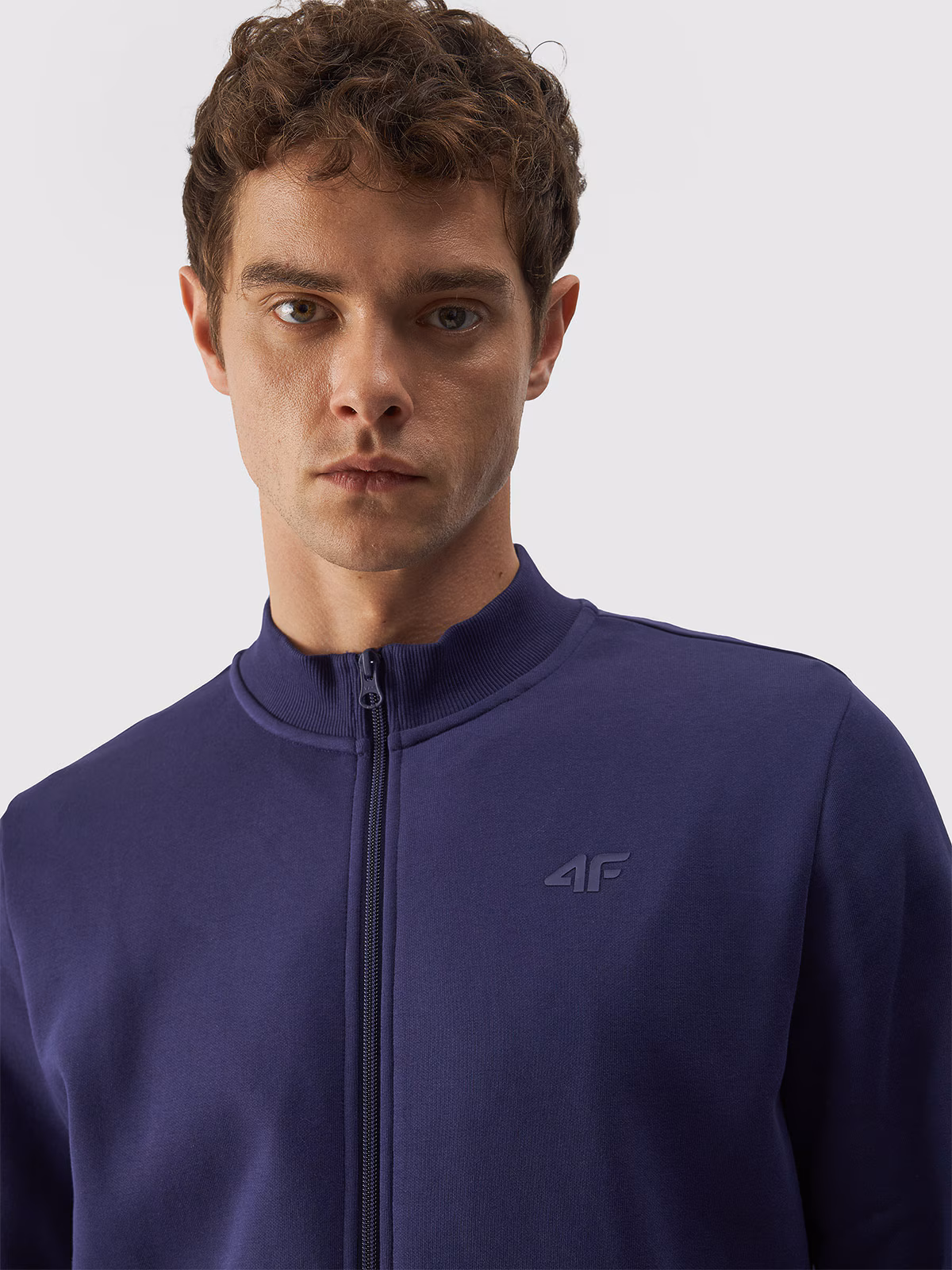 Bluza bejsbolówka bomberka męska - granatowa