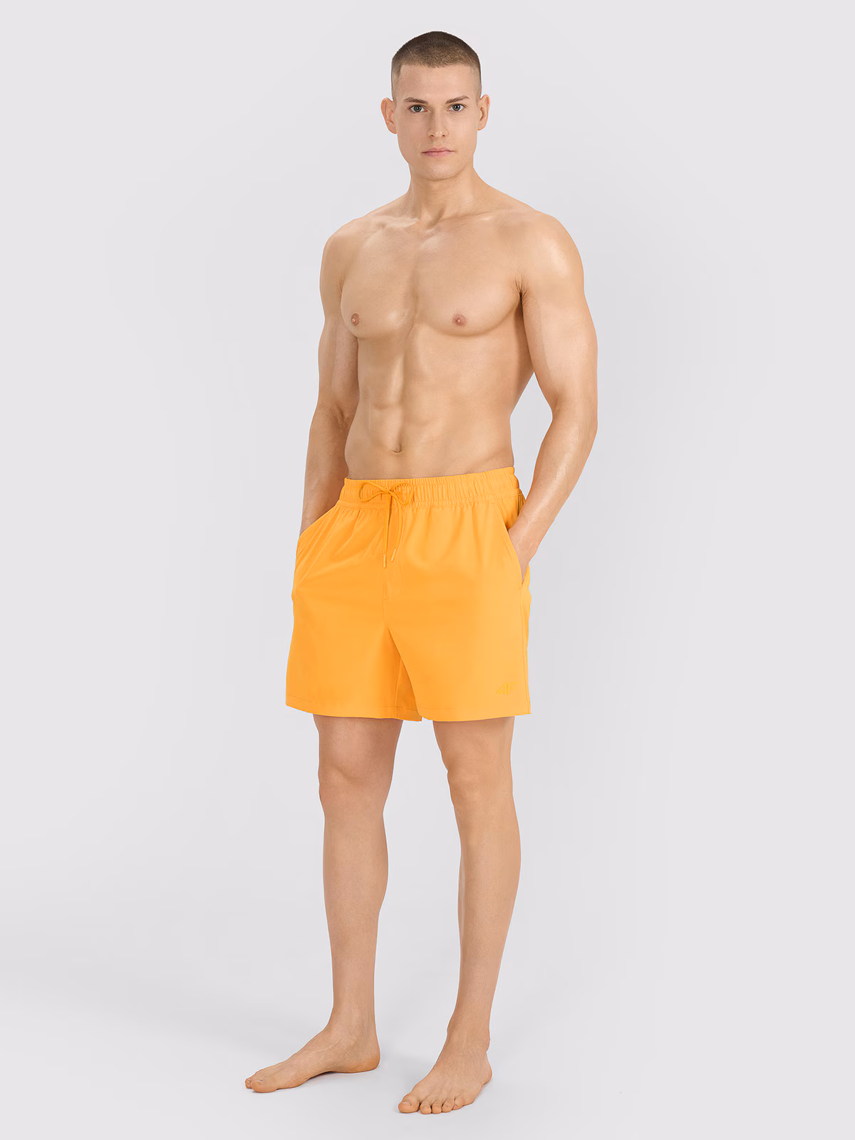 Spodenki plażowe męskie - czarne