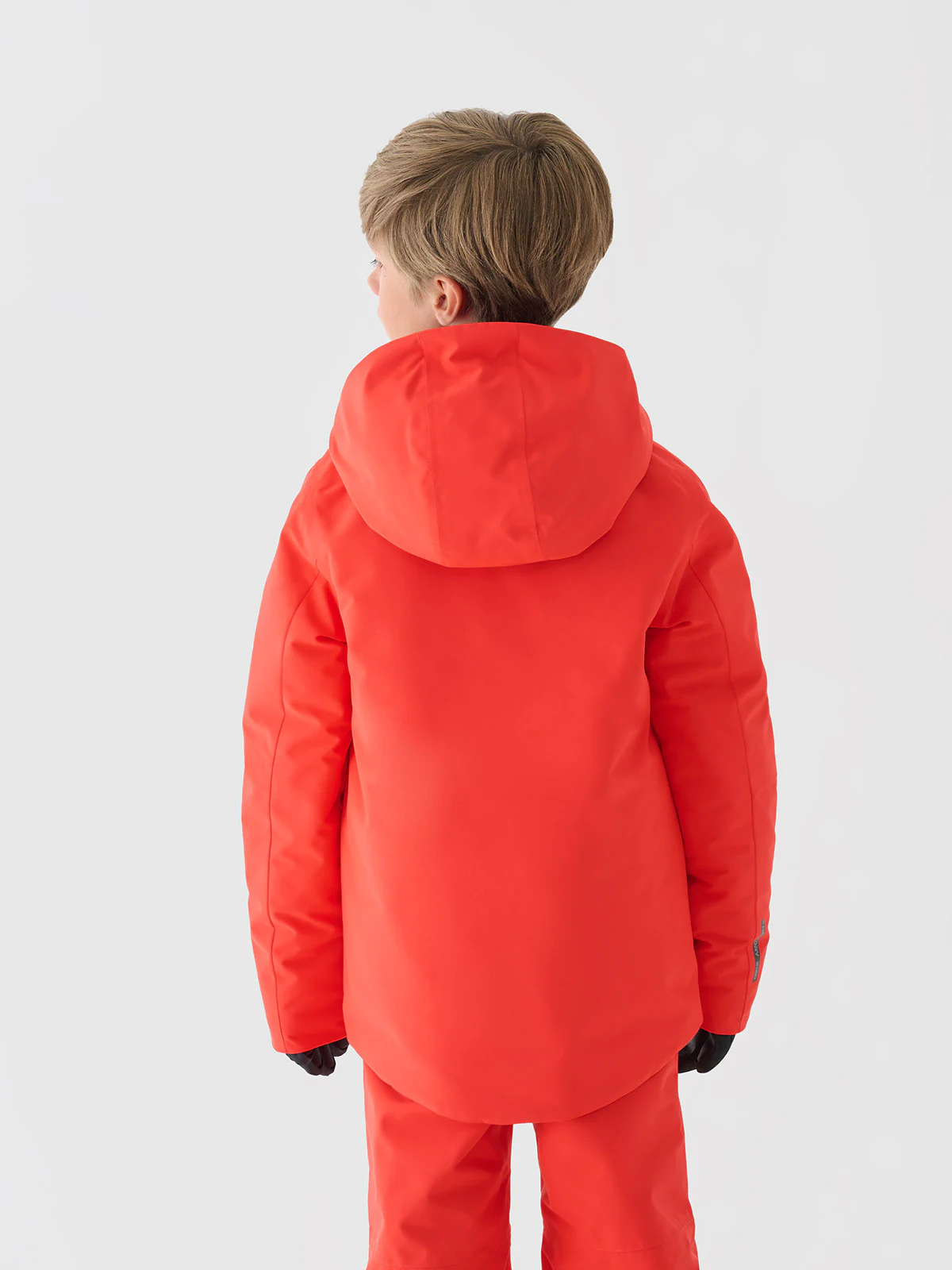 Kurtka narciarska membrana 5000 chłopięca - czerwona