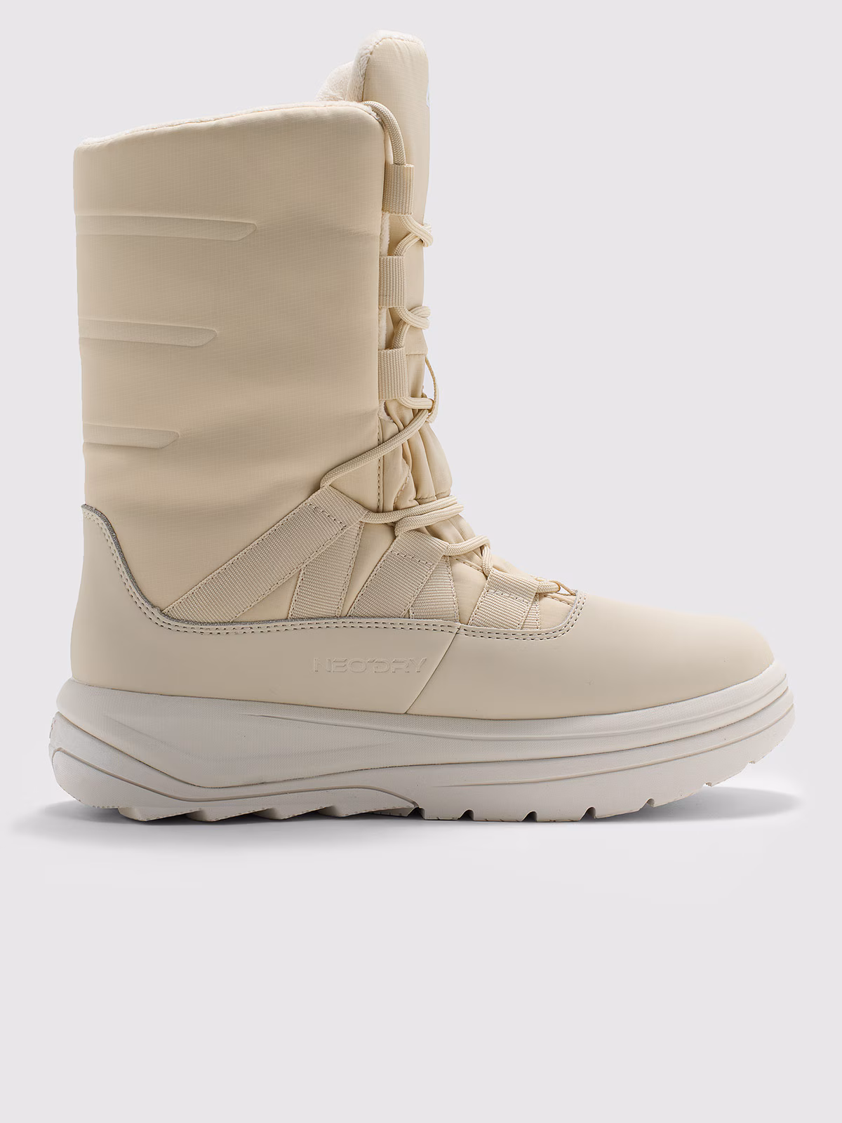 Buty zimowe śniegowce INUA z ociepliną Primaloft damskie - czarne