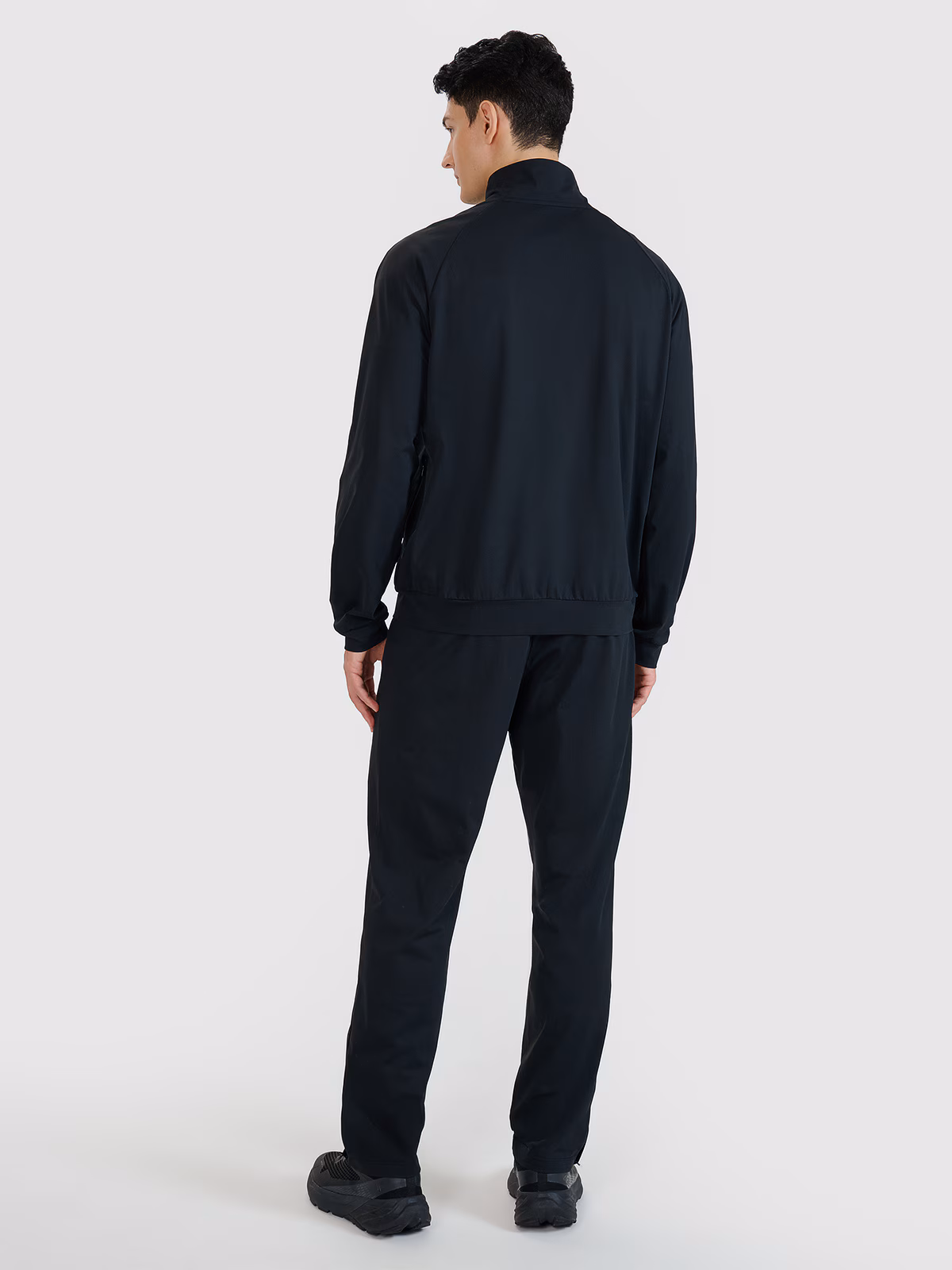 Spodnie treningowe szybkoschnące męskie - czarne