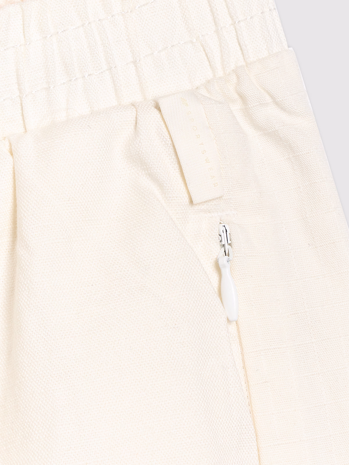 Spodnie casual damskie - żółte